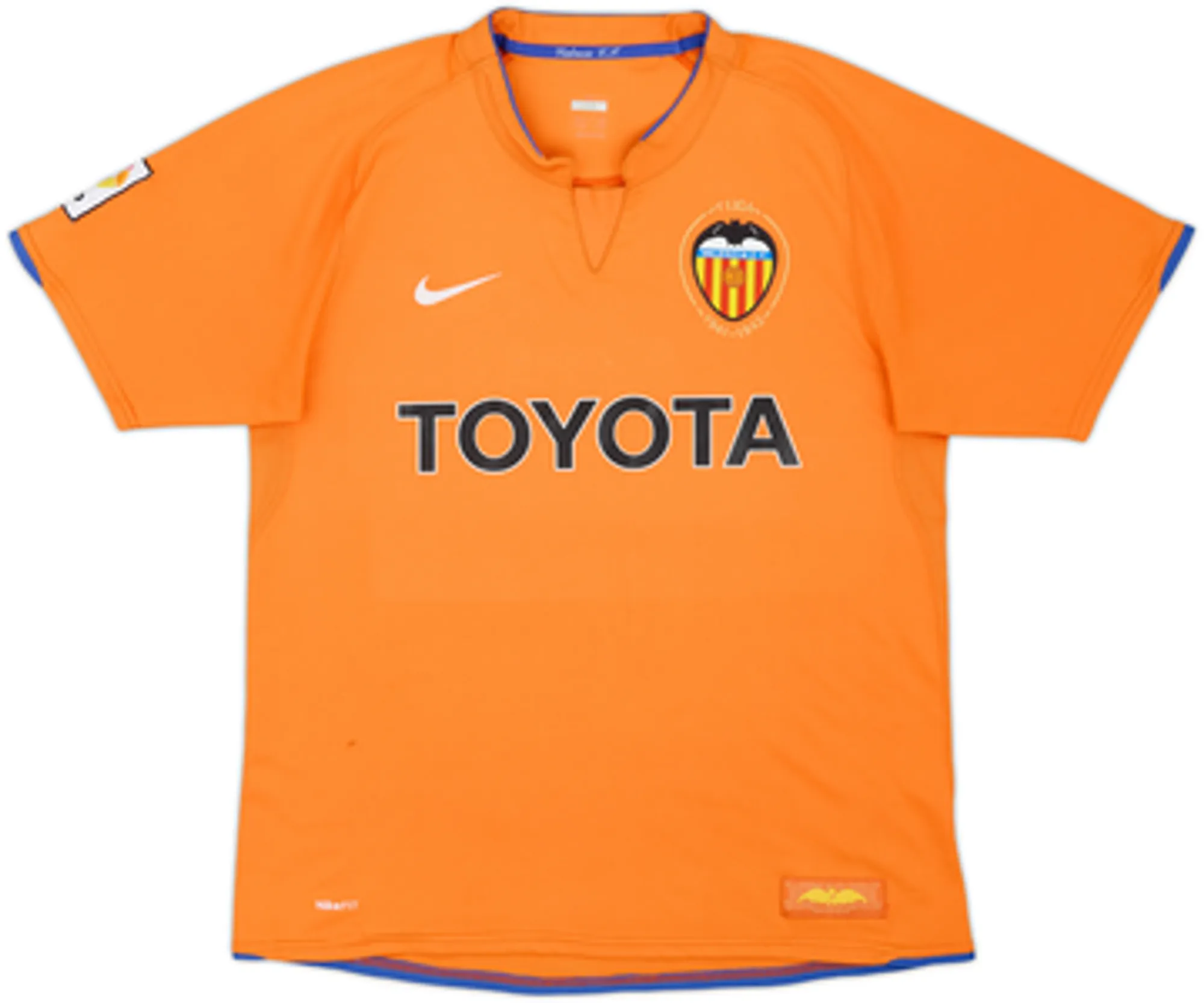 2007-08 Valencia Away Shirt Silva #21 - 5/10 - (M)