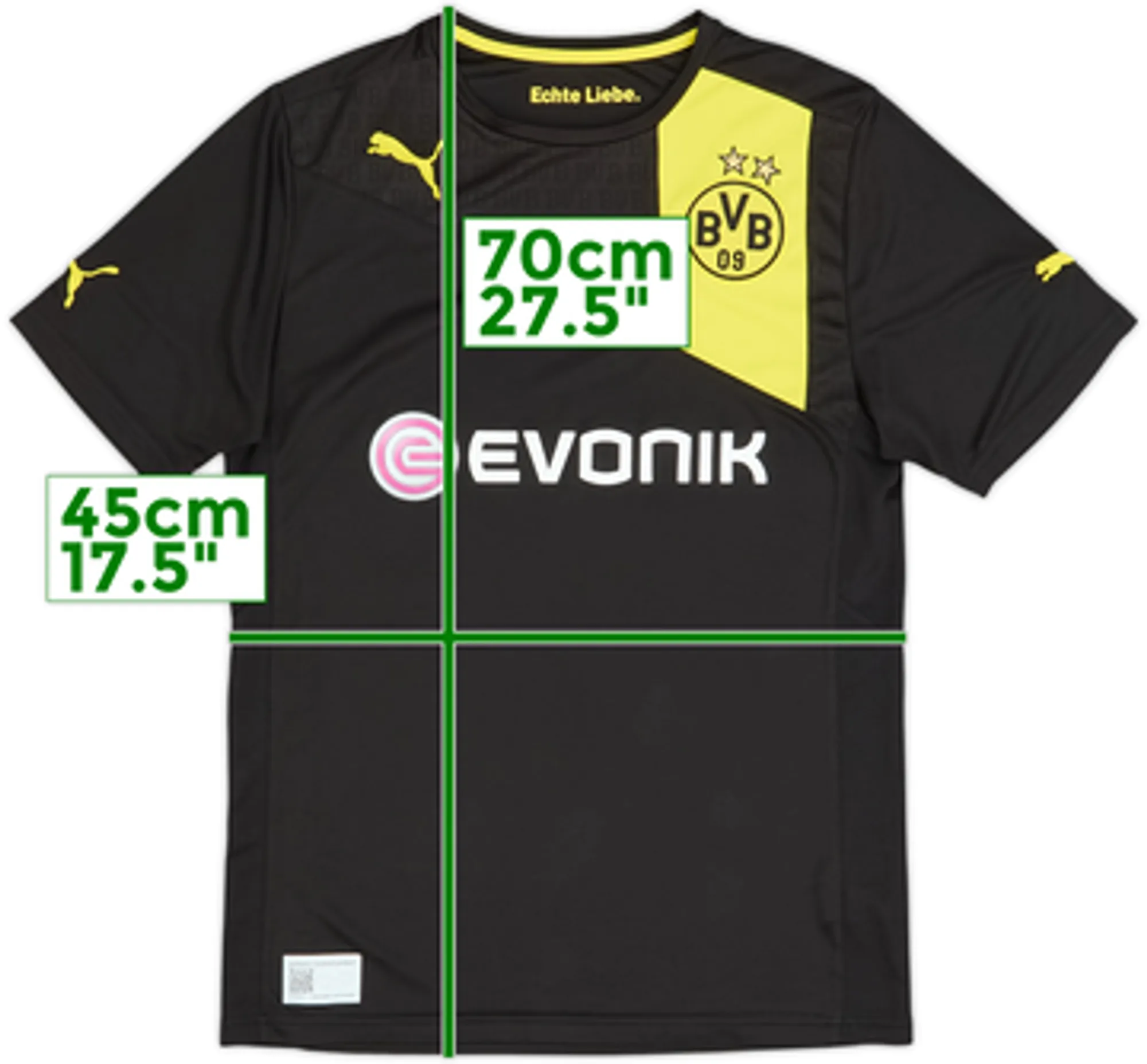 2012-13 Borussia Dortmund Away Shirt - 10/10 - (S)