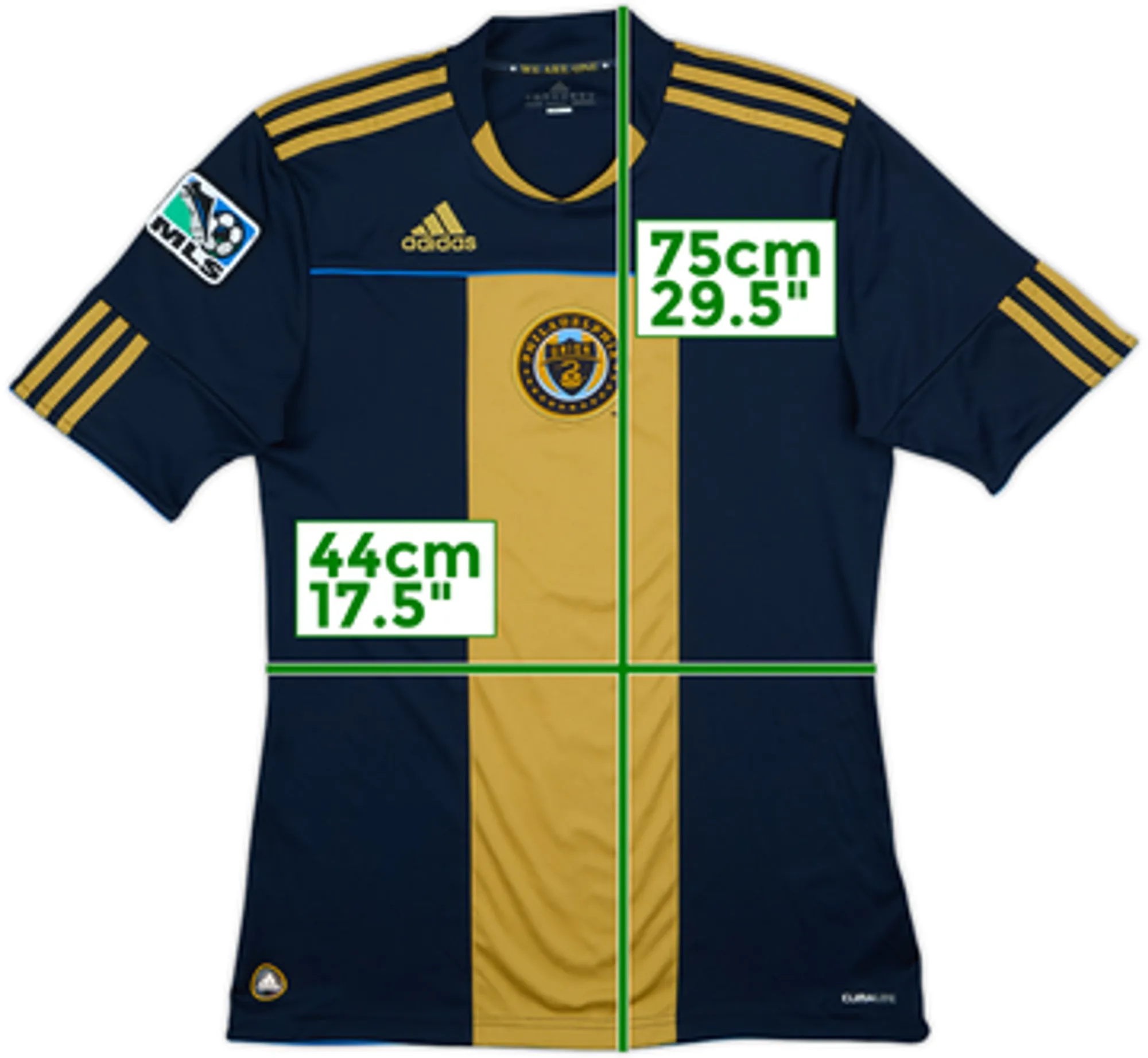 2011 Philadelphia Union Home Shirt - 9/10 - (S)