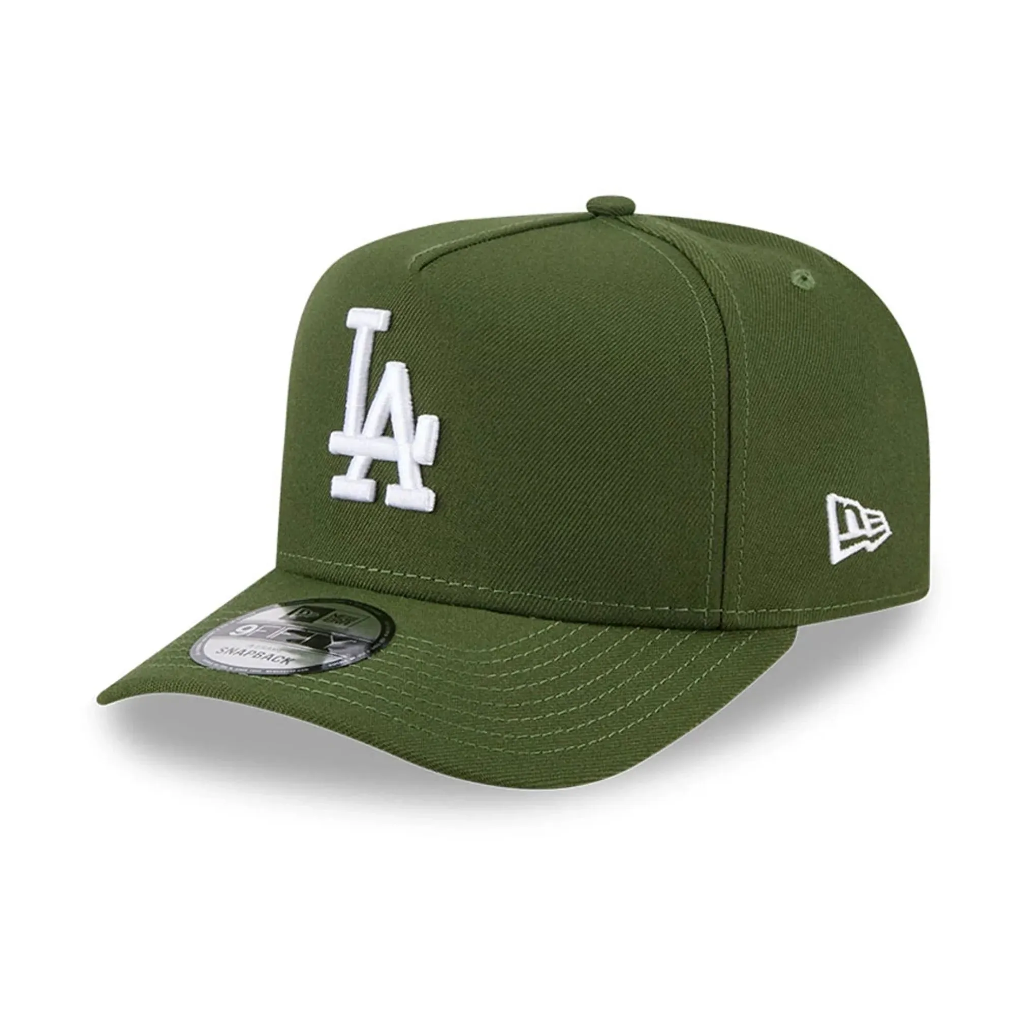 Dodgers MLB Rifle Green 9FIFTY A-Frame Snapback Adjustable Cap New Era Cap adult unisex