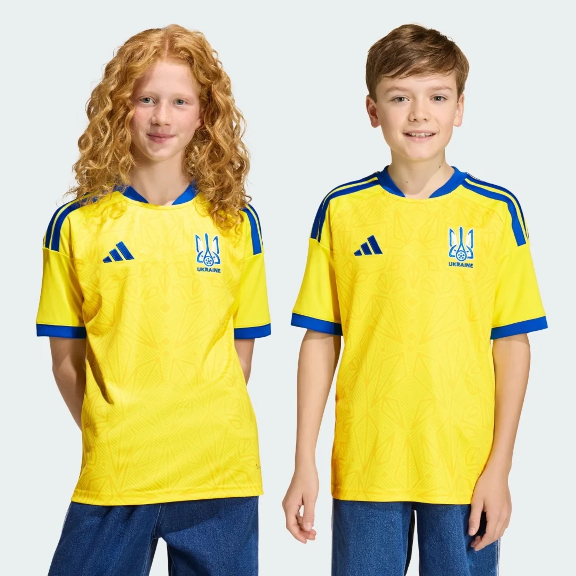 adidas Ukraine 26 Home Kids Jersey