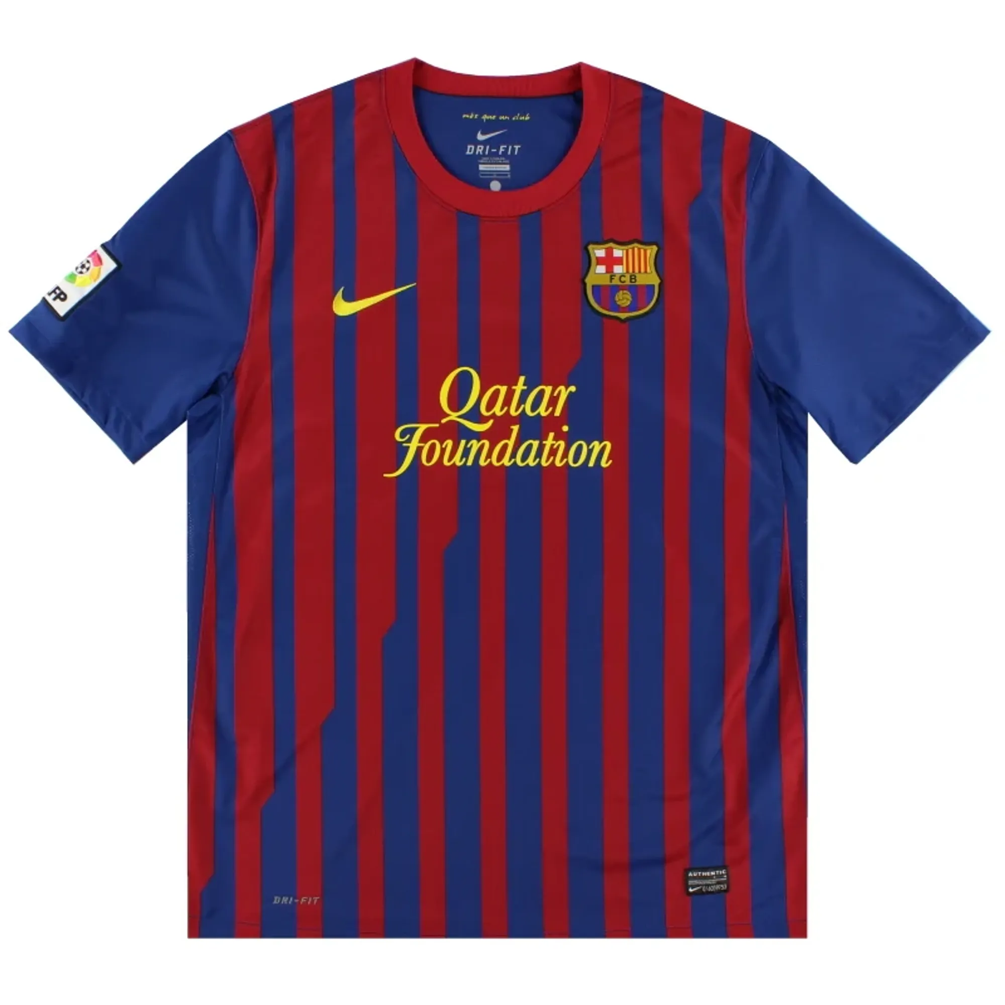 2011-12 Barcelona Nike Home Shirt L - Barcelona / Excellent 