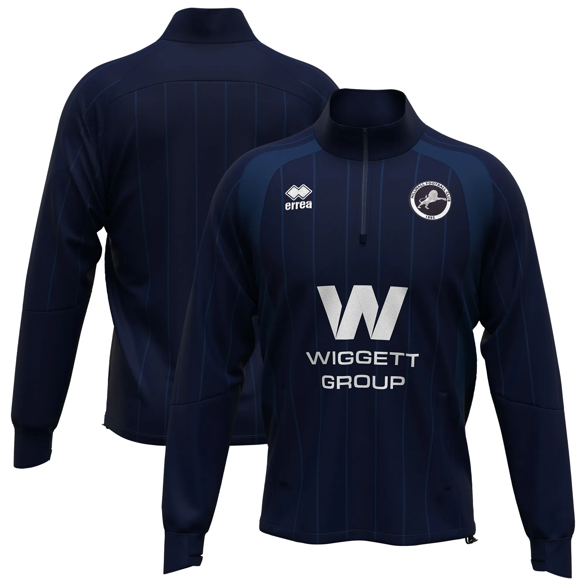 Millwall FC Errea Home Pre Match Jacket - Navy