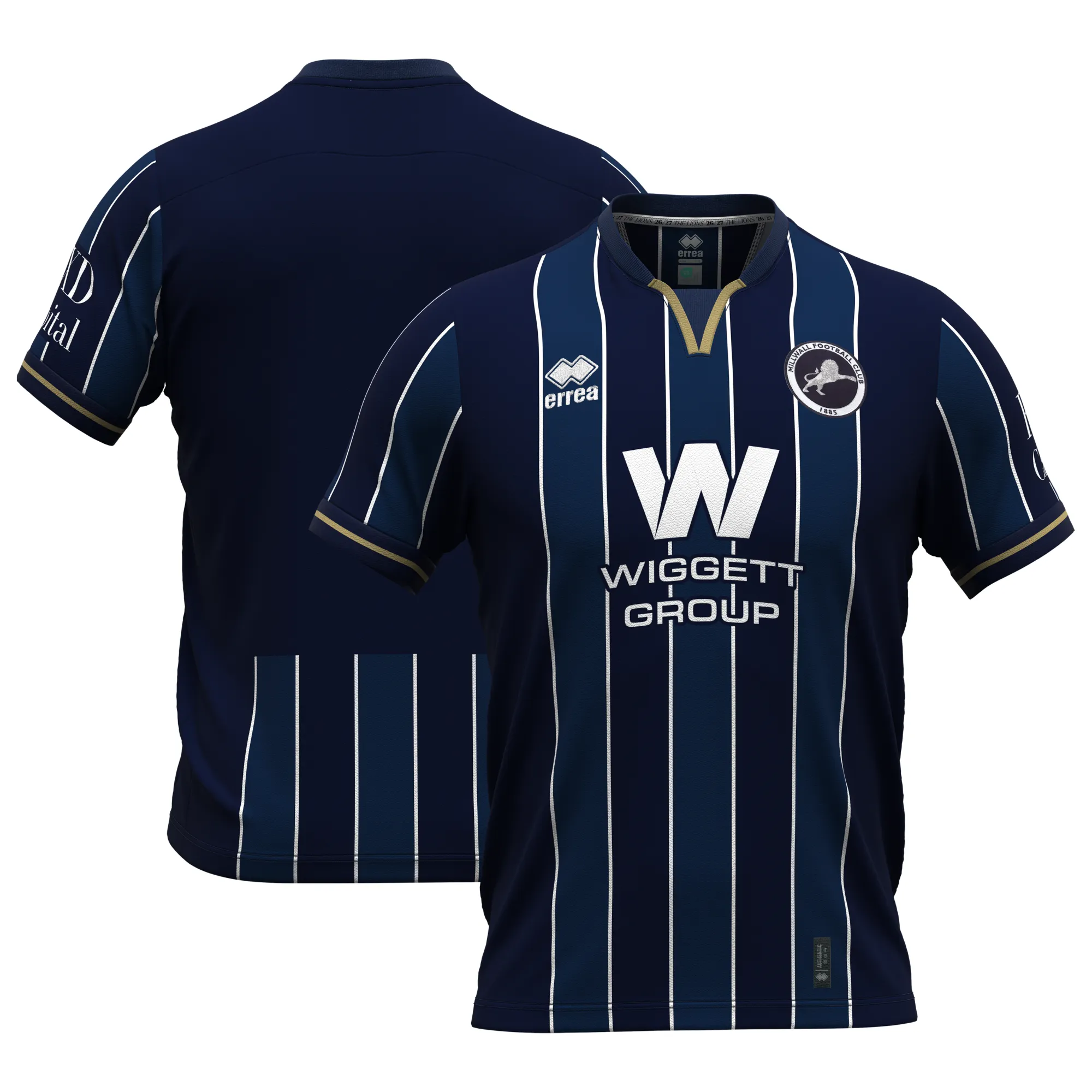 Millwall FC Errea Home Shirt 2026-2027