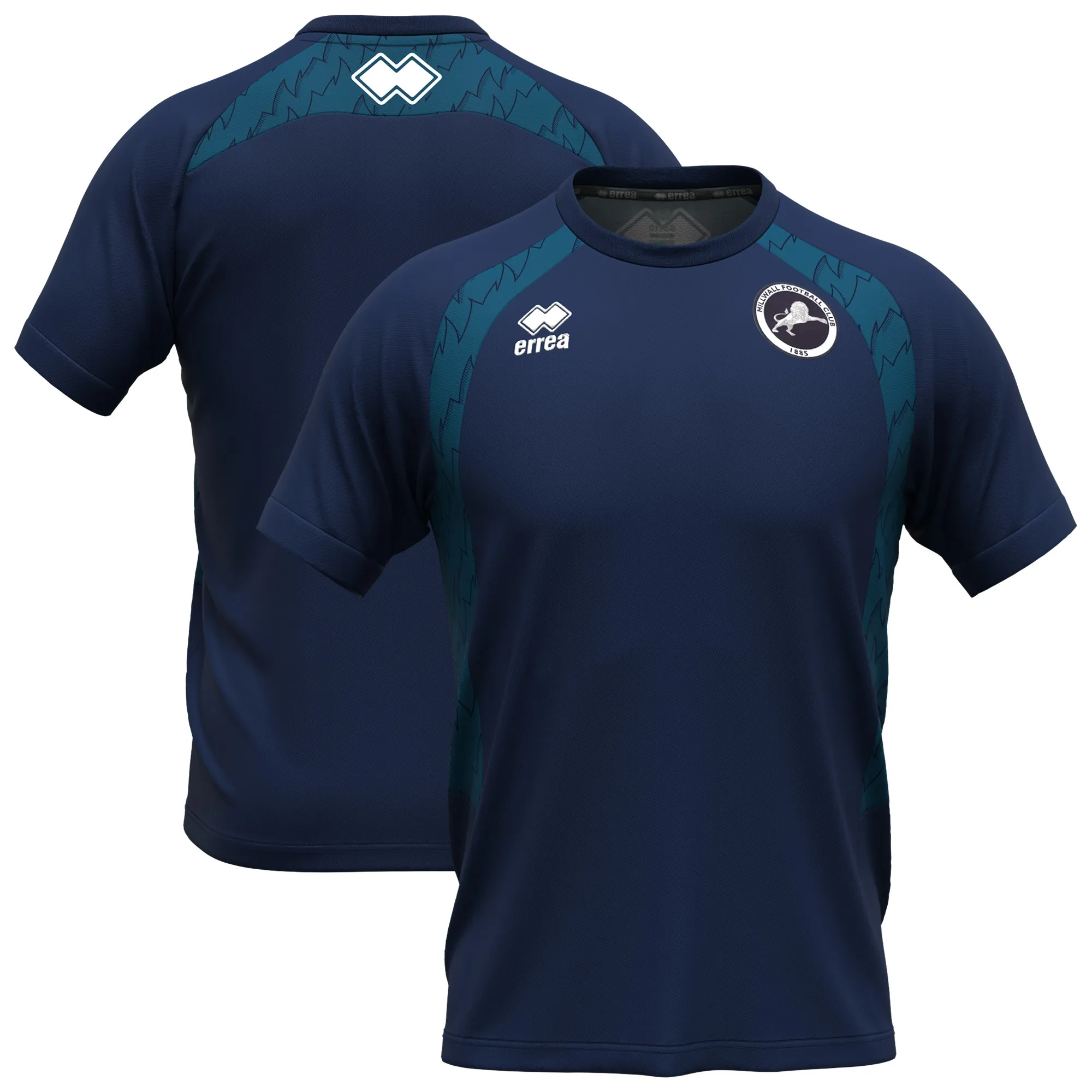 Millwall FC Errea Staff Training Top - Navy
