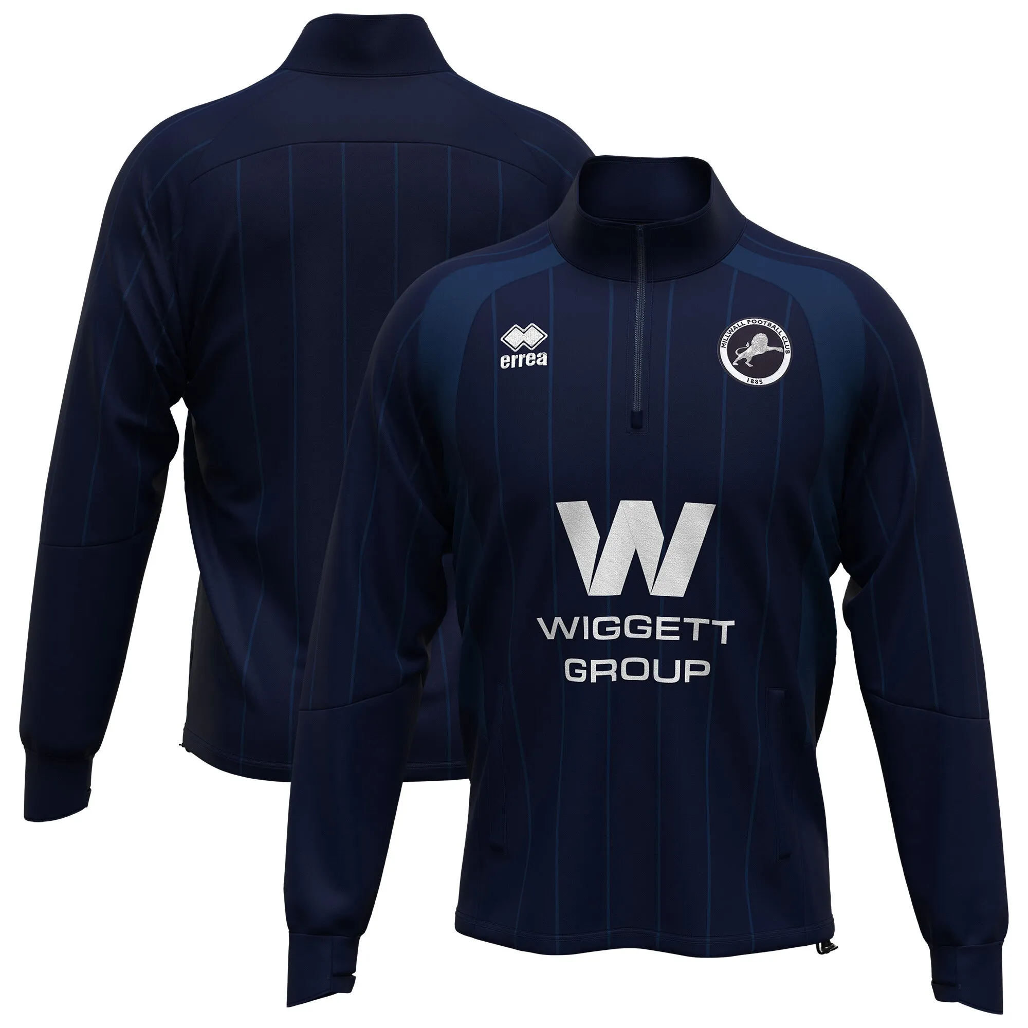 Millwall FC Errea Home Pre Match Jacket - Navy - Kids