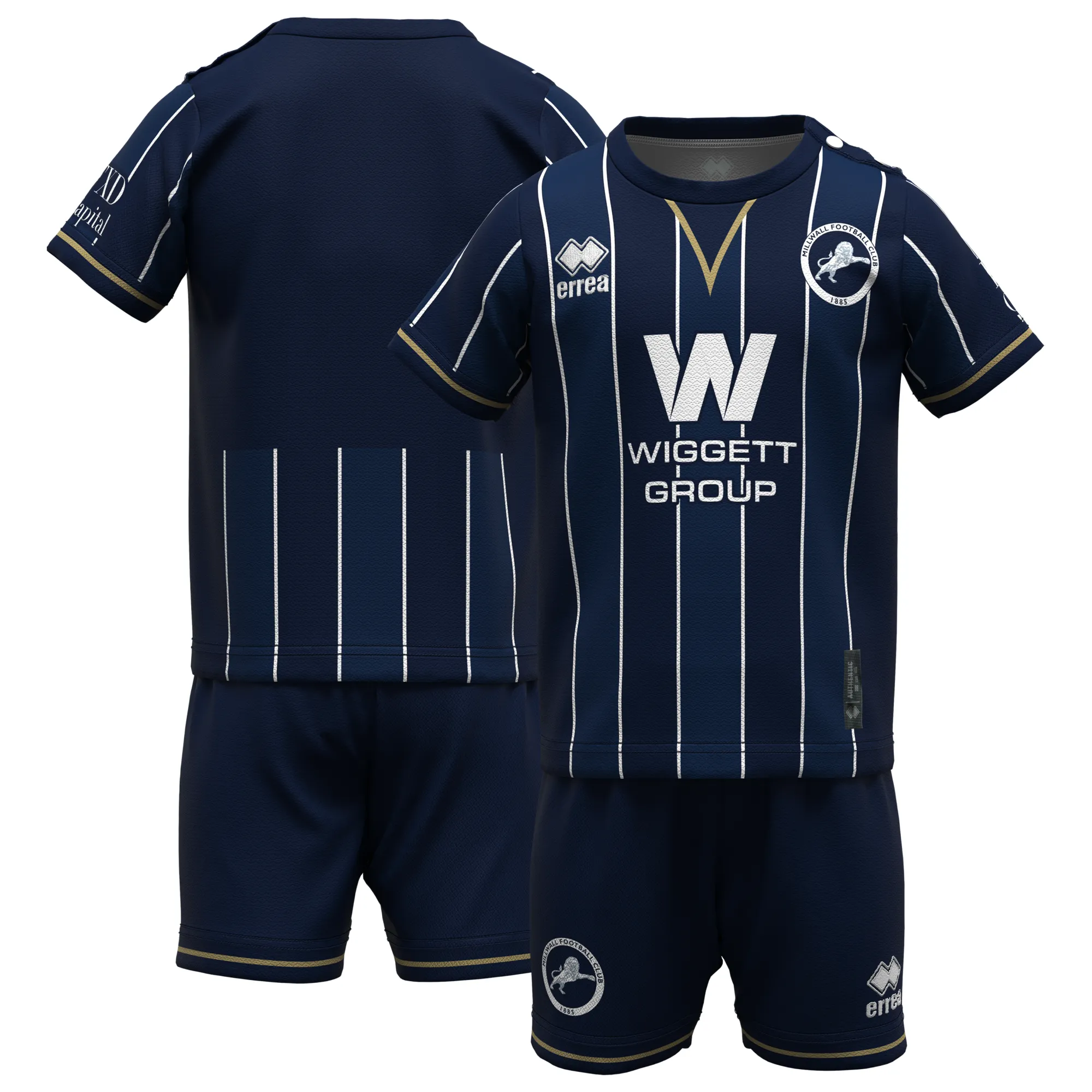 Millwall FC Errea Home Baby Kit 2026-27