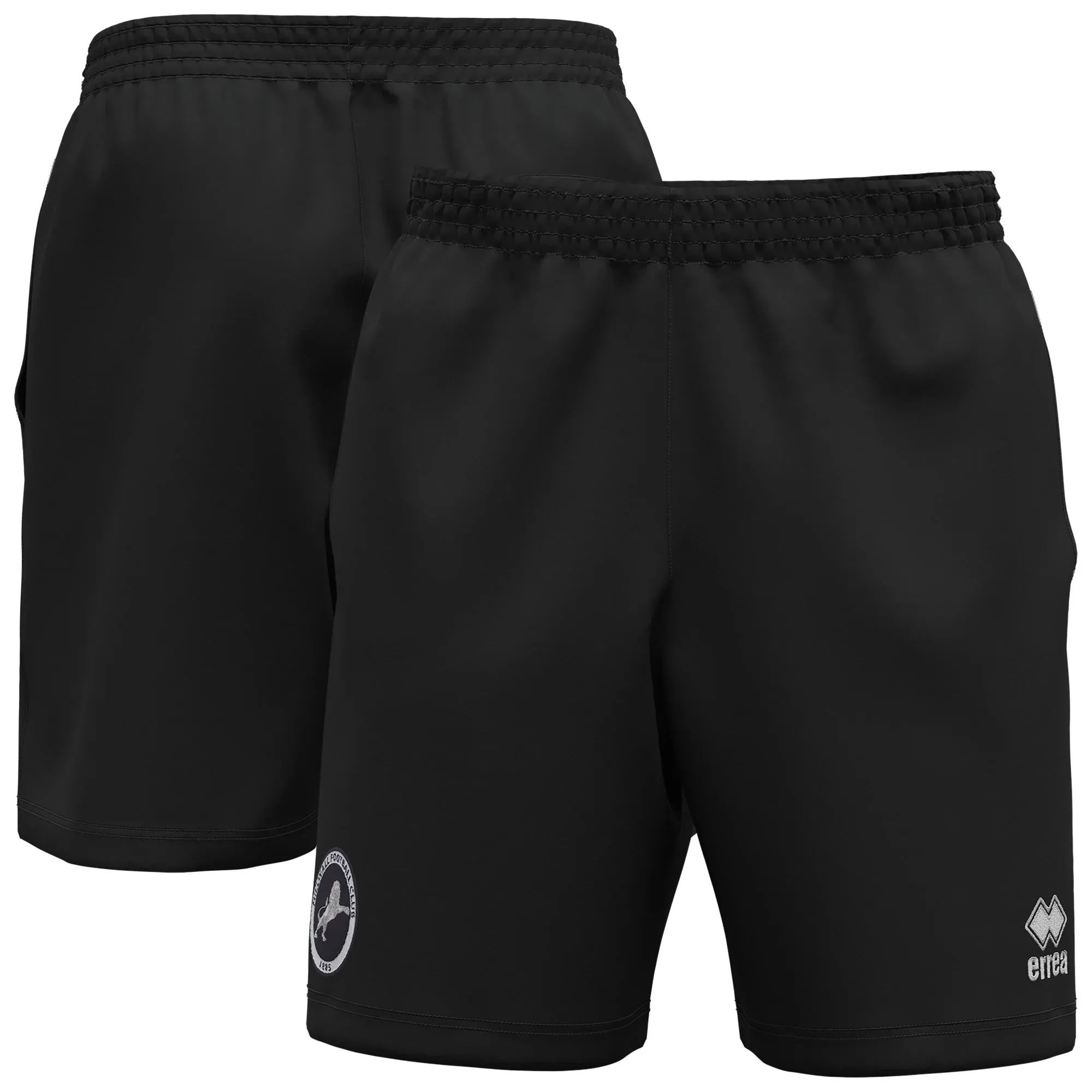 Millwall FC Errea Travel Shorts - Black - Kids