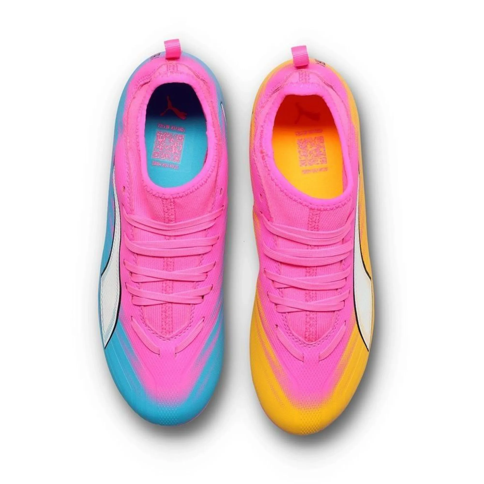 Puma Ultra 6 Match Mg Showtime - Poison Pink/Puma White/Sun Stream Kids - ['Pink']