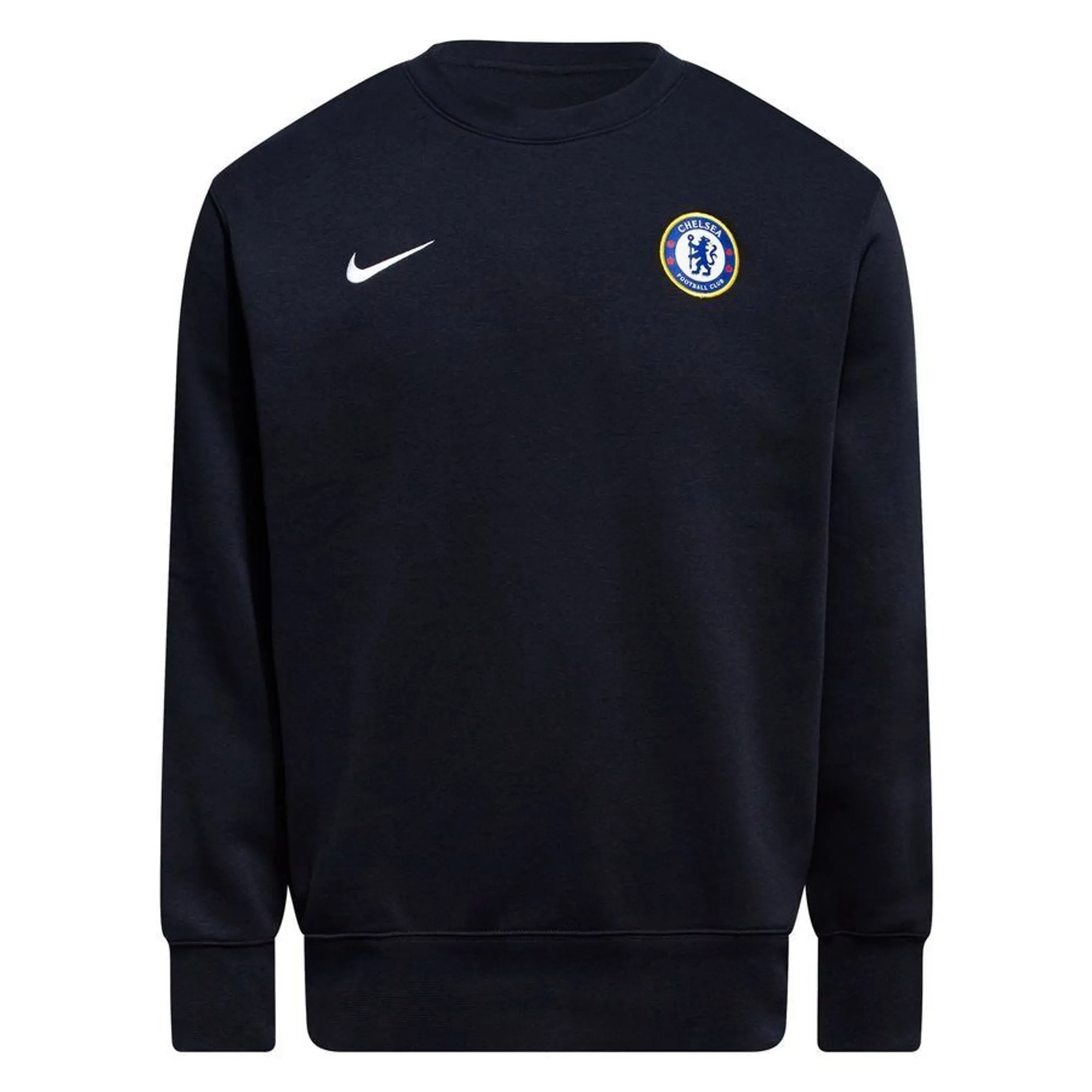 Chelsea Nike Club Crew Sweatshirt - Pitch Blue