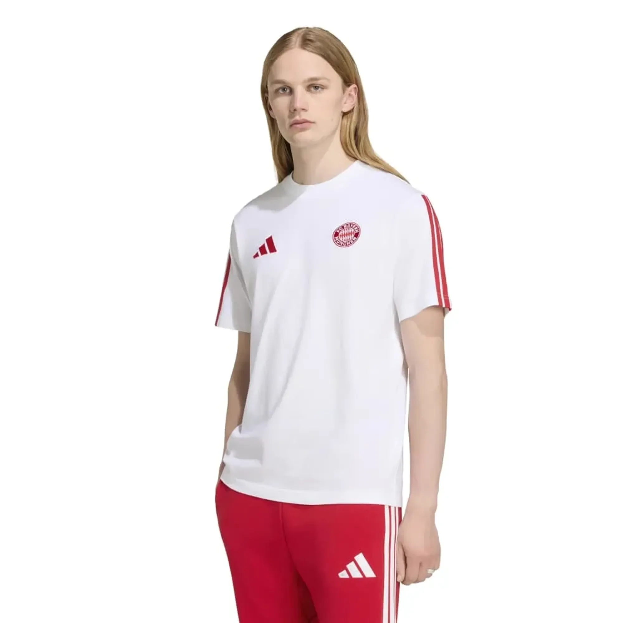adidas FC Bayern Munich DNA T-Shirt - White - Mens