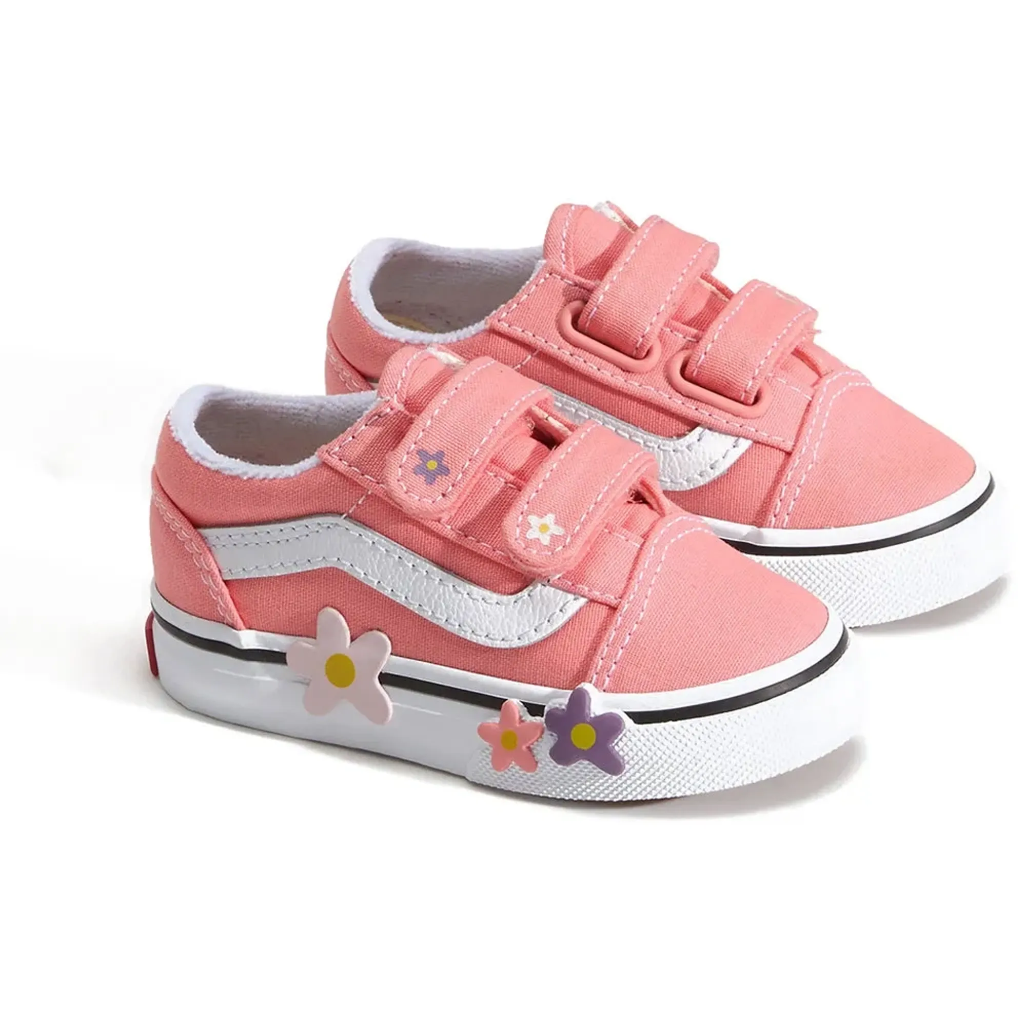 Vans Old Skool V Flower Trainers