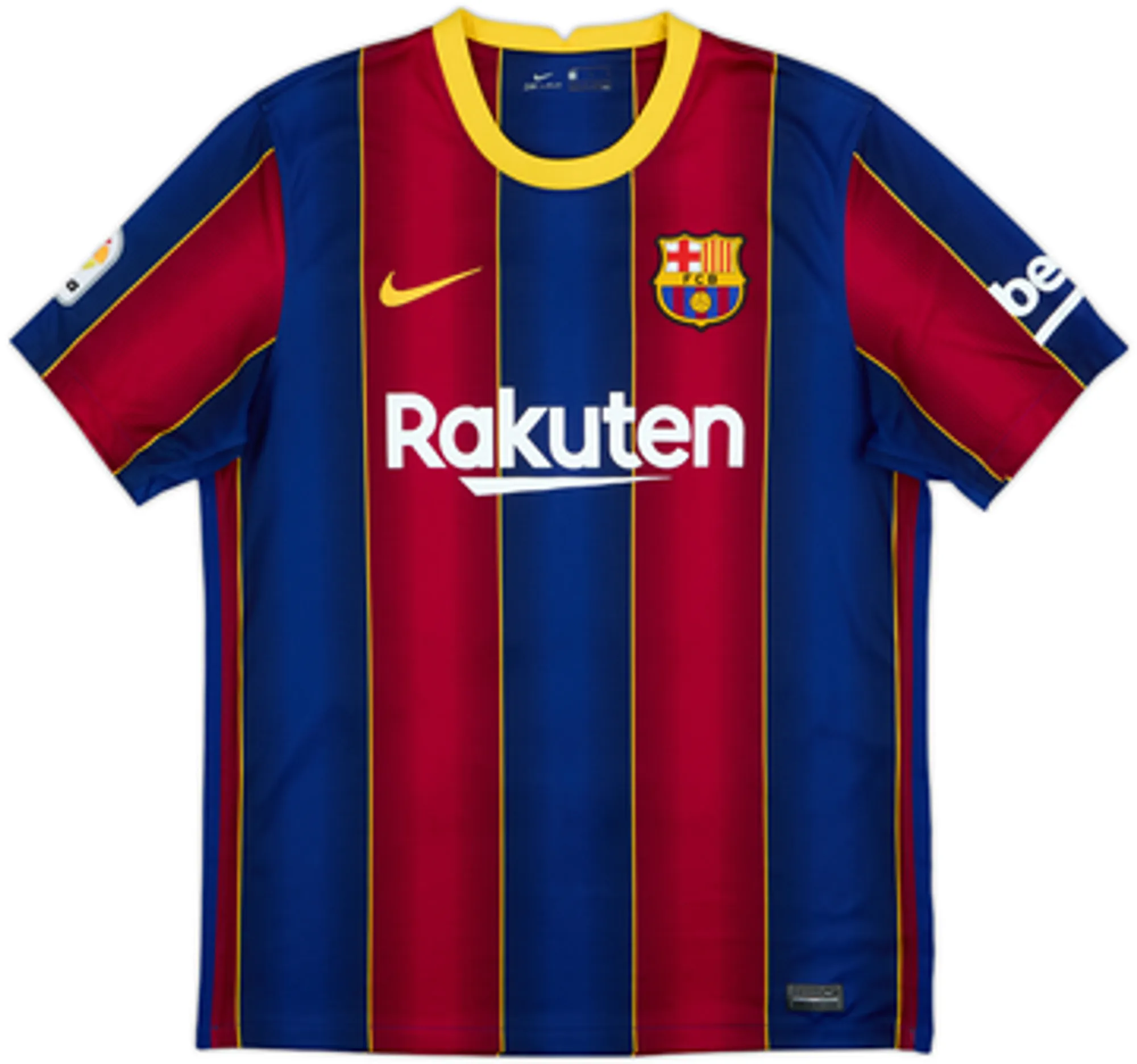 2020-21 Barcelona Home Shirt Messi #10 - 7/10 - (L