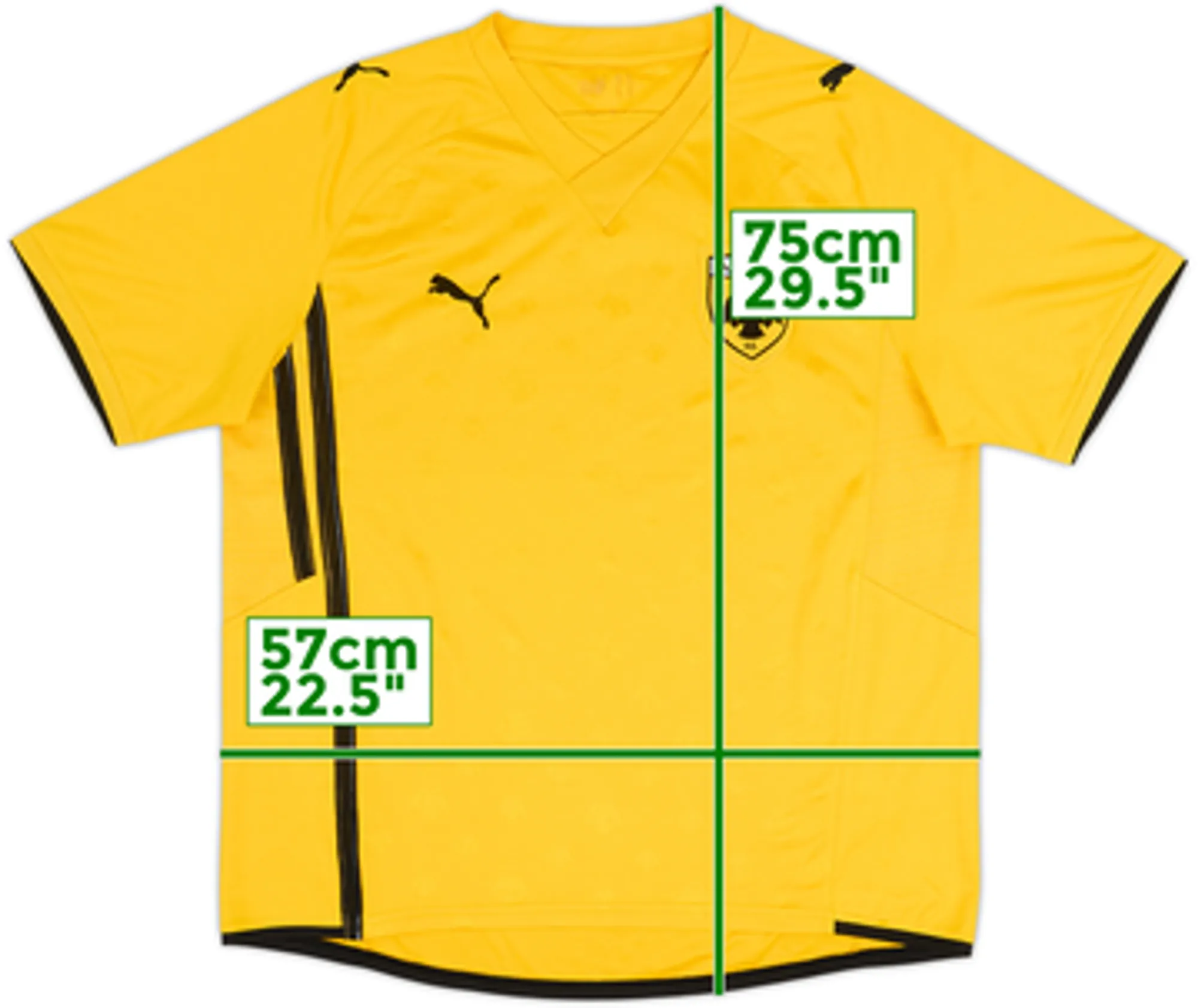 2010-11 AEK Athens Home Shirt - 8/10 - (XL)