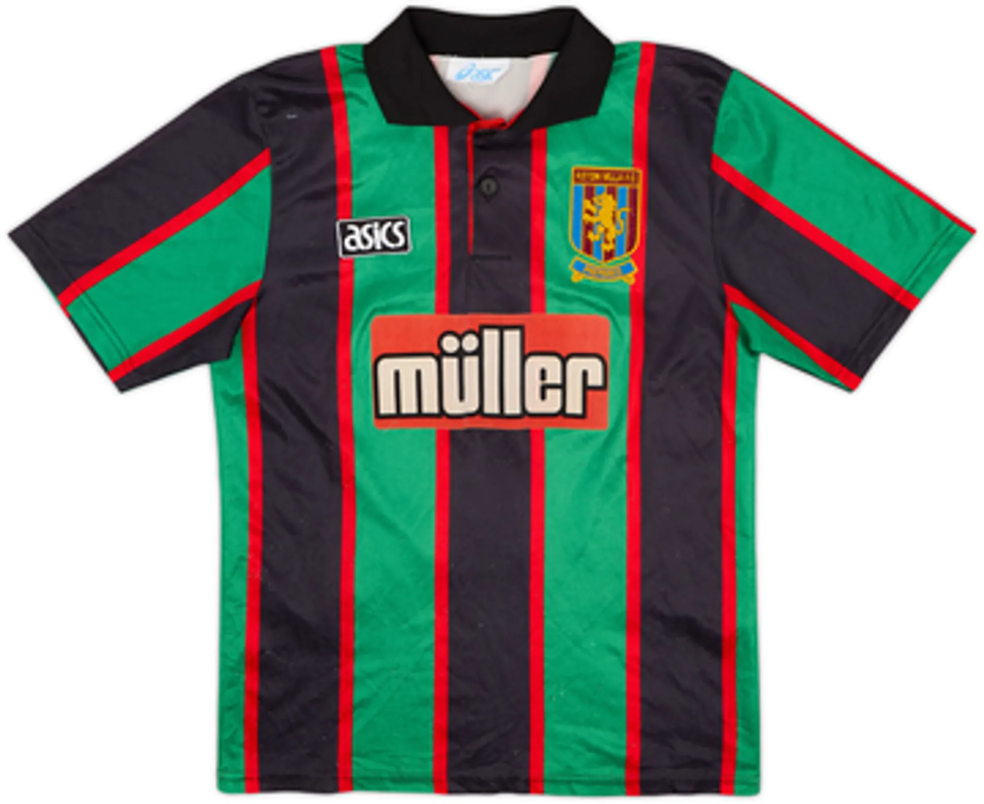 1993-95 Aston Villa Away Shirt McGrath #5 - 6/10 - (S)