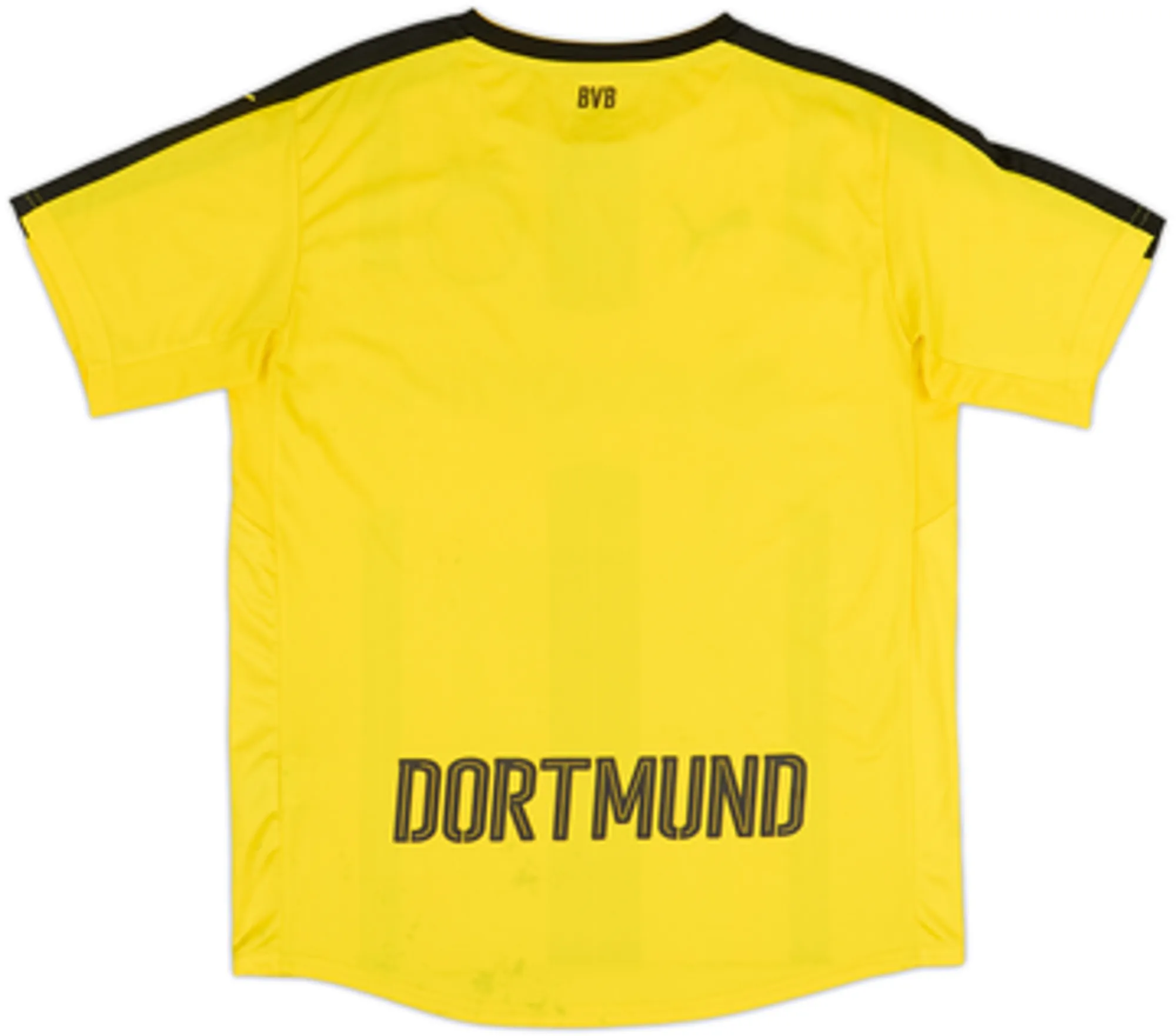2016-17 Borussia Dortmund Signed Home Shirt - 6/10 - (XL.Boys)