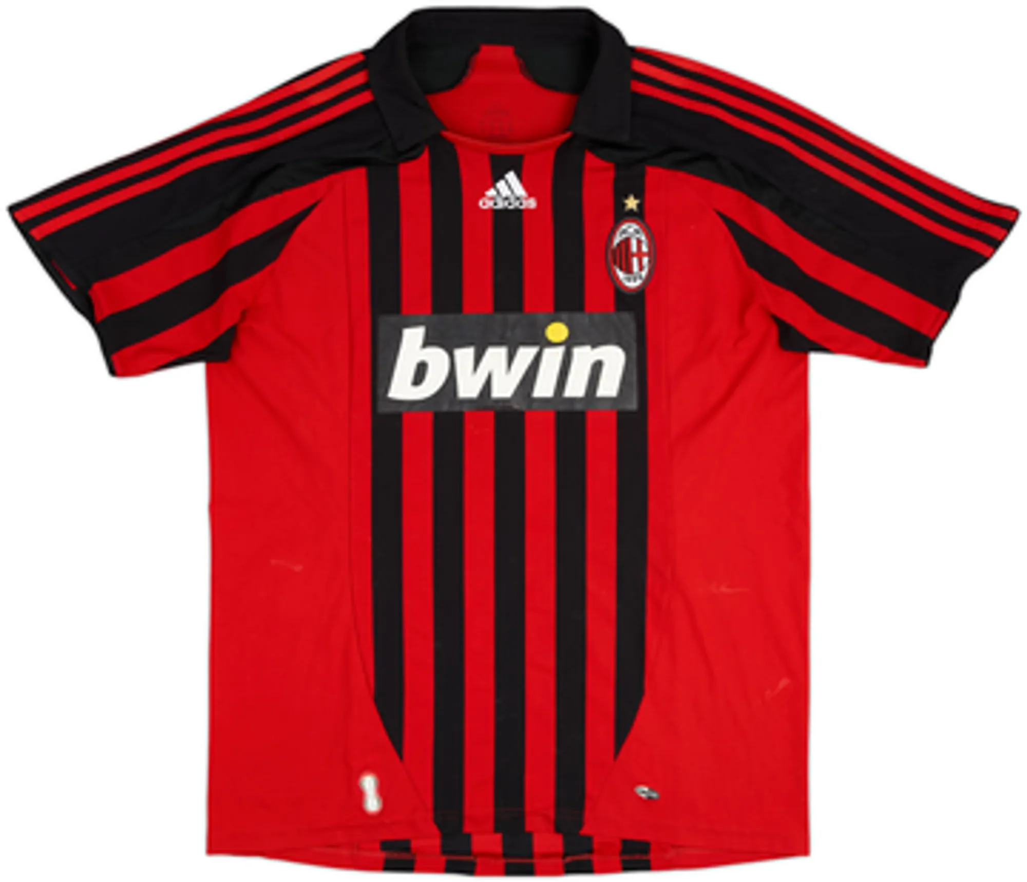 2007-08 AC Milan Home Shirt Ronaldo #99 - 4/10 - (XL