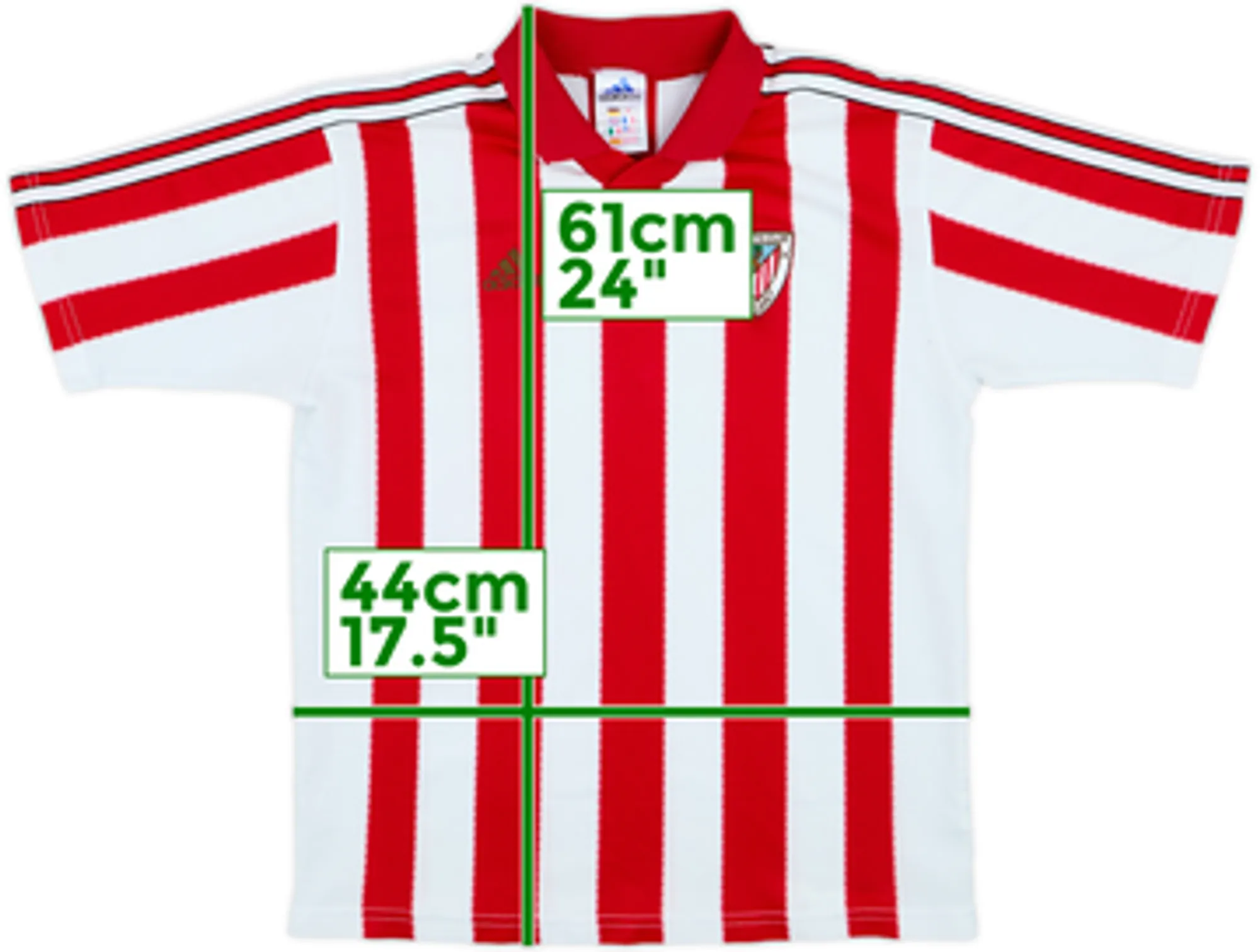 1999-01 Athletic Bilbao Home Shirt - 5/10 - (XL.Boys)