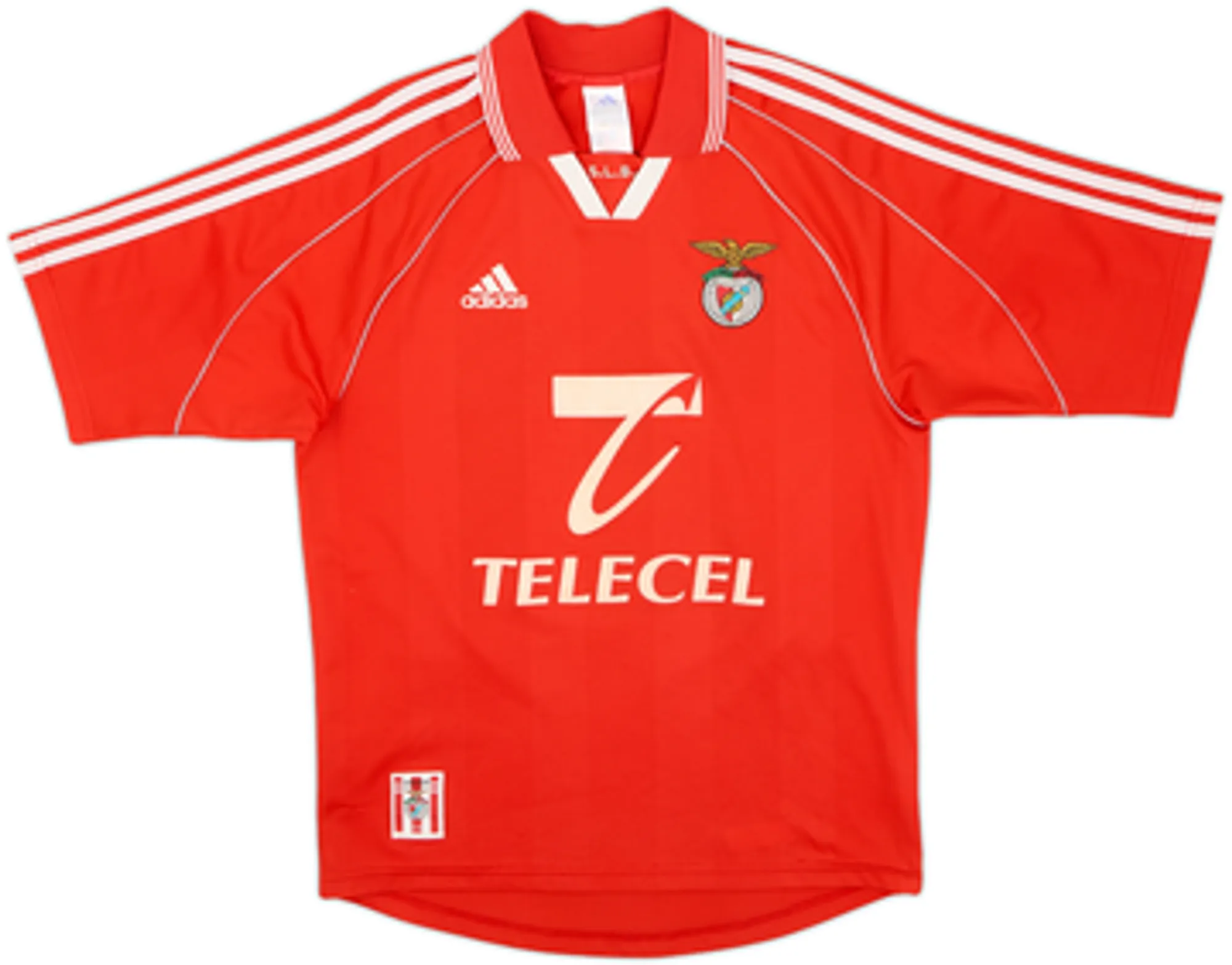 1999-00 Benfica Home Shirt Nuno Gomes #21 - 9/10 - (S)