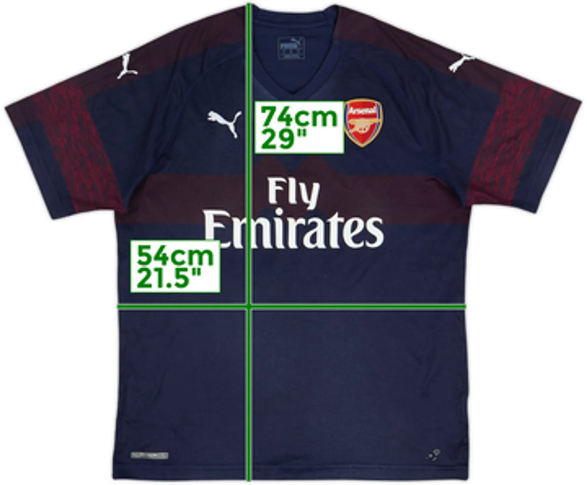 2018-19 Arsenal Away Shirt - 5/10 - (XL)
