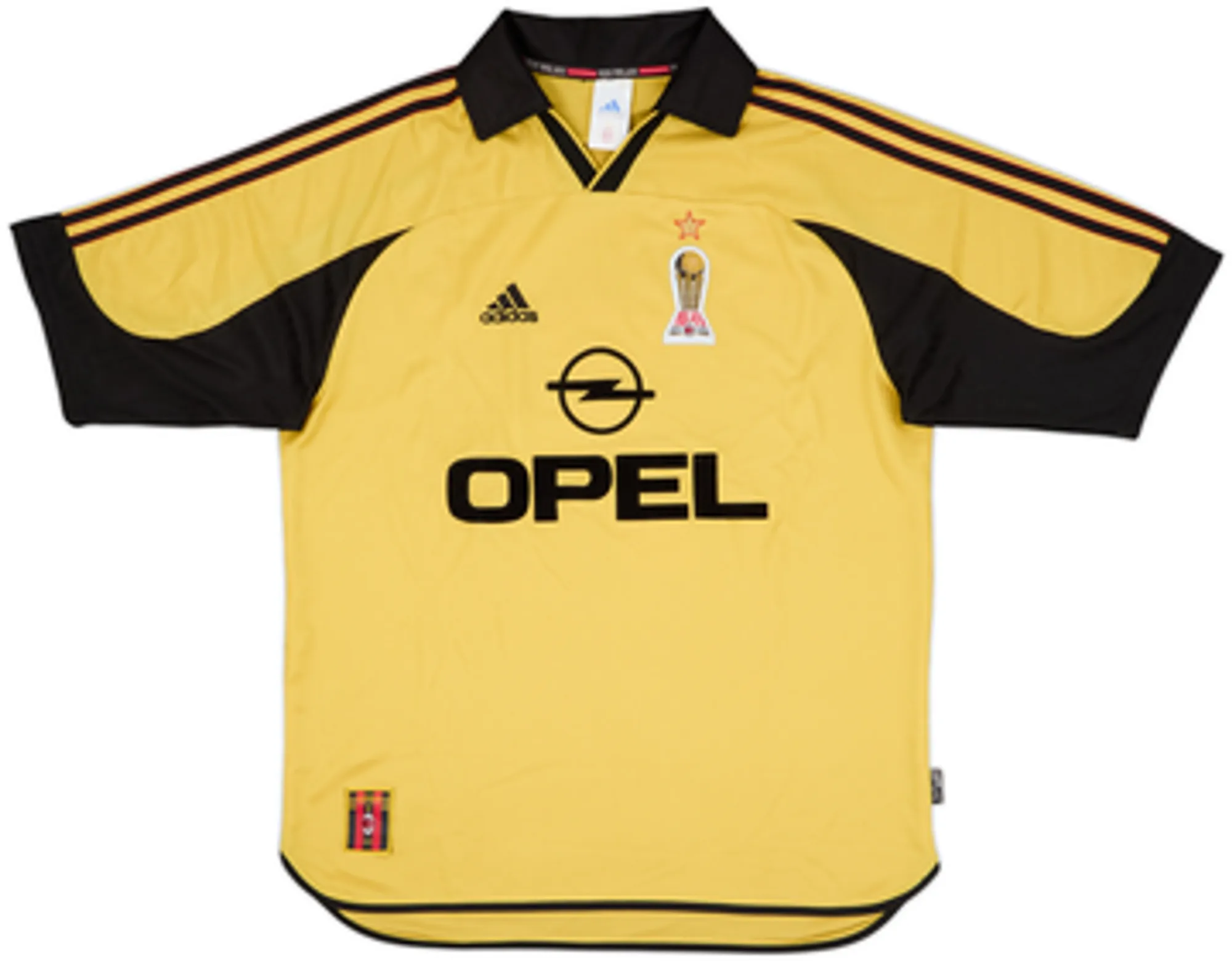 1999-00 AC Milan Centenary Fourth Shirt Shevchenko #7 - 9/10 - (L)