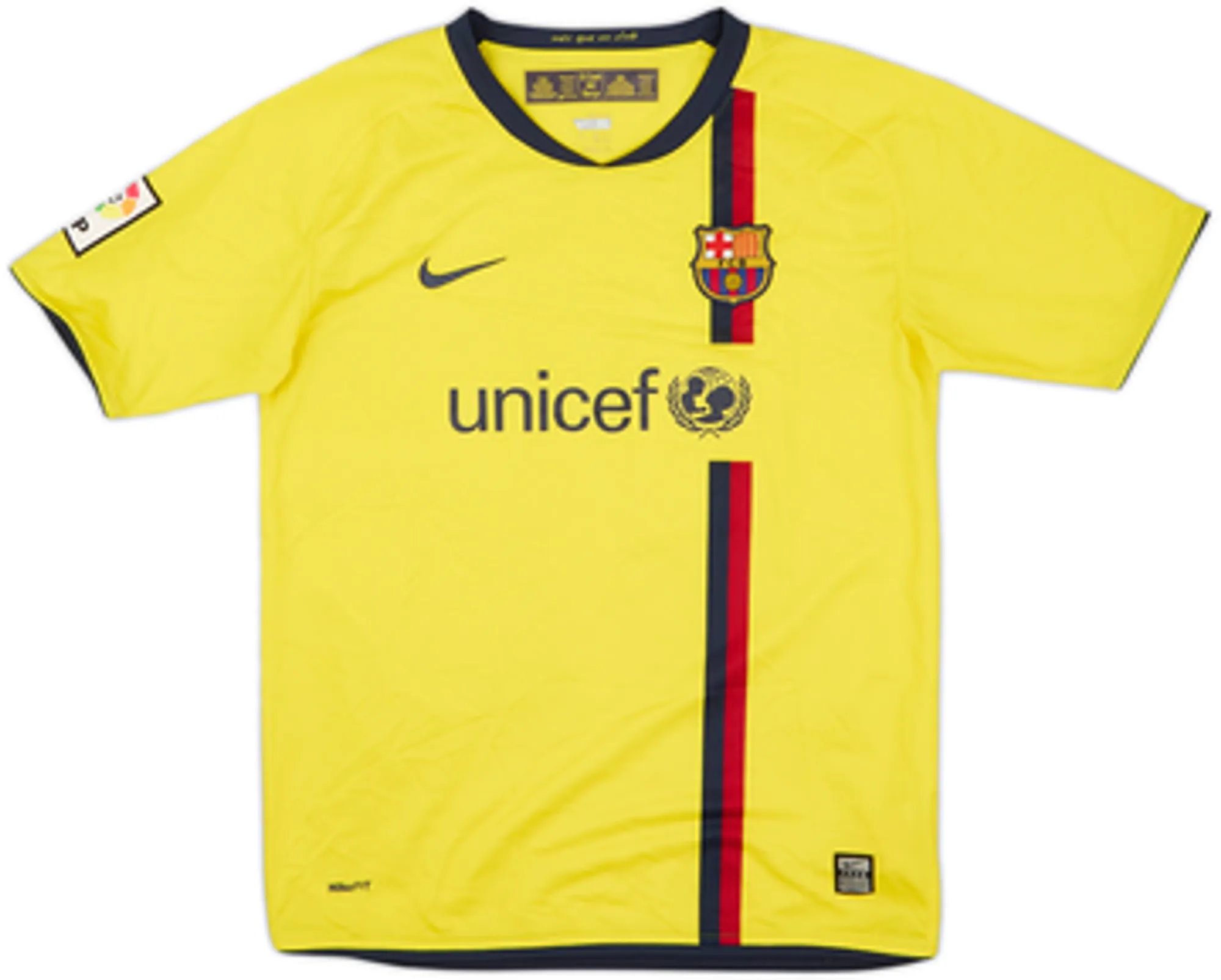 2008-10 Barcelona Away Shirt Messi #10 - 10/10 - (XL.Boys)