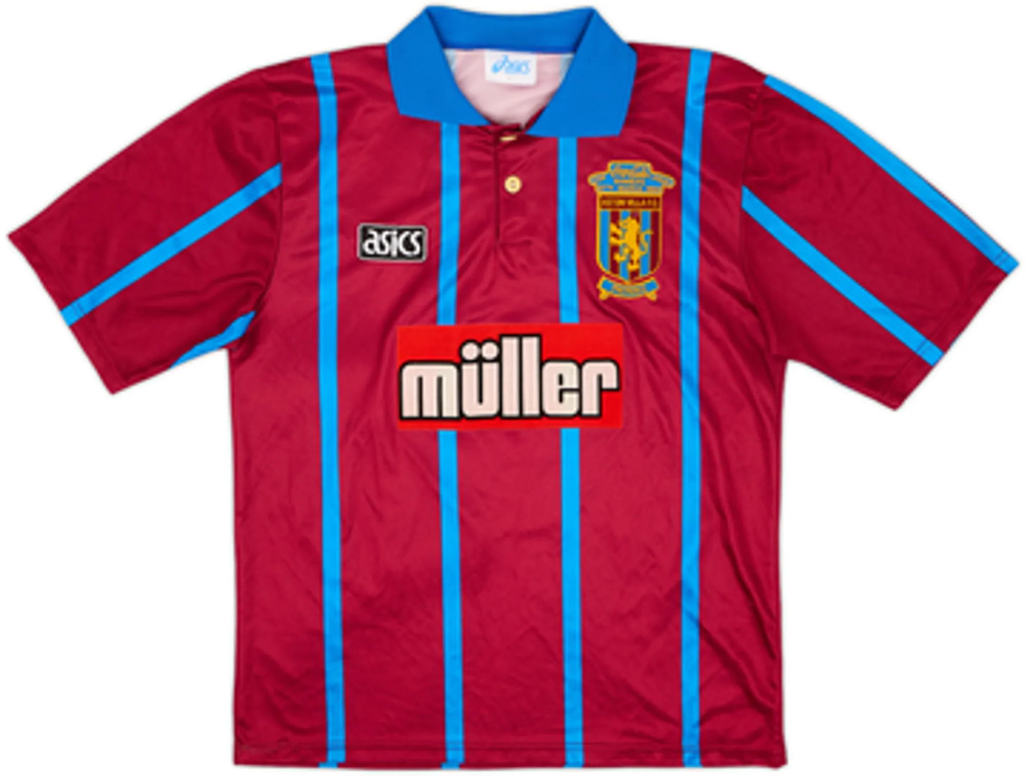 1993-95 Aston Villa 'Cup Final' Home Shirt McGrath #5 - 10/10 - (M)