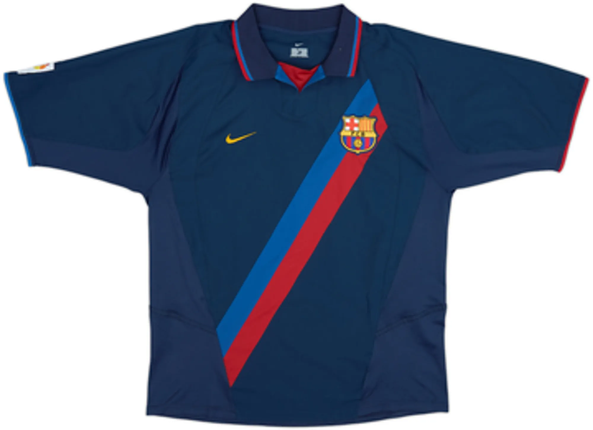 2003-04 Barcelona Third Shirt Larsson #7 - 8/10 - (XL