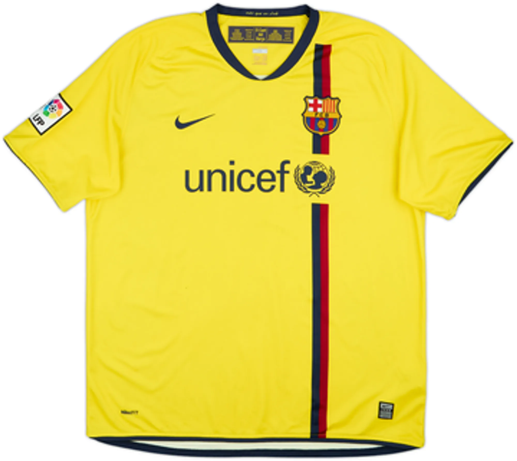 2008-10 Barcelona Away Shirt Puyol #5 - 6/10 - (XL)