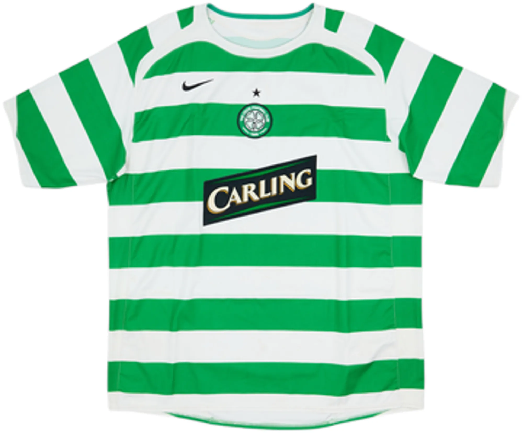2005-07 Celtic Home Shirt Keane #16 - 8/10 - (XL)