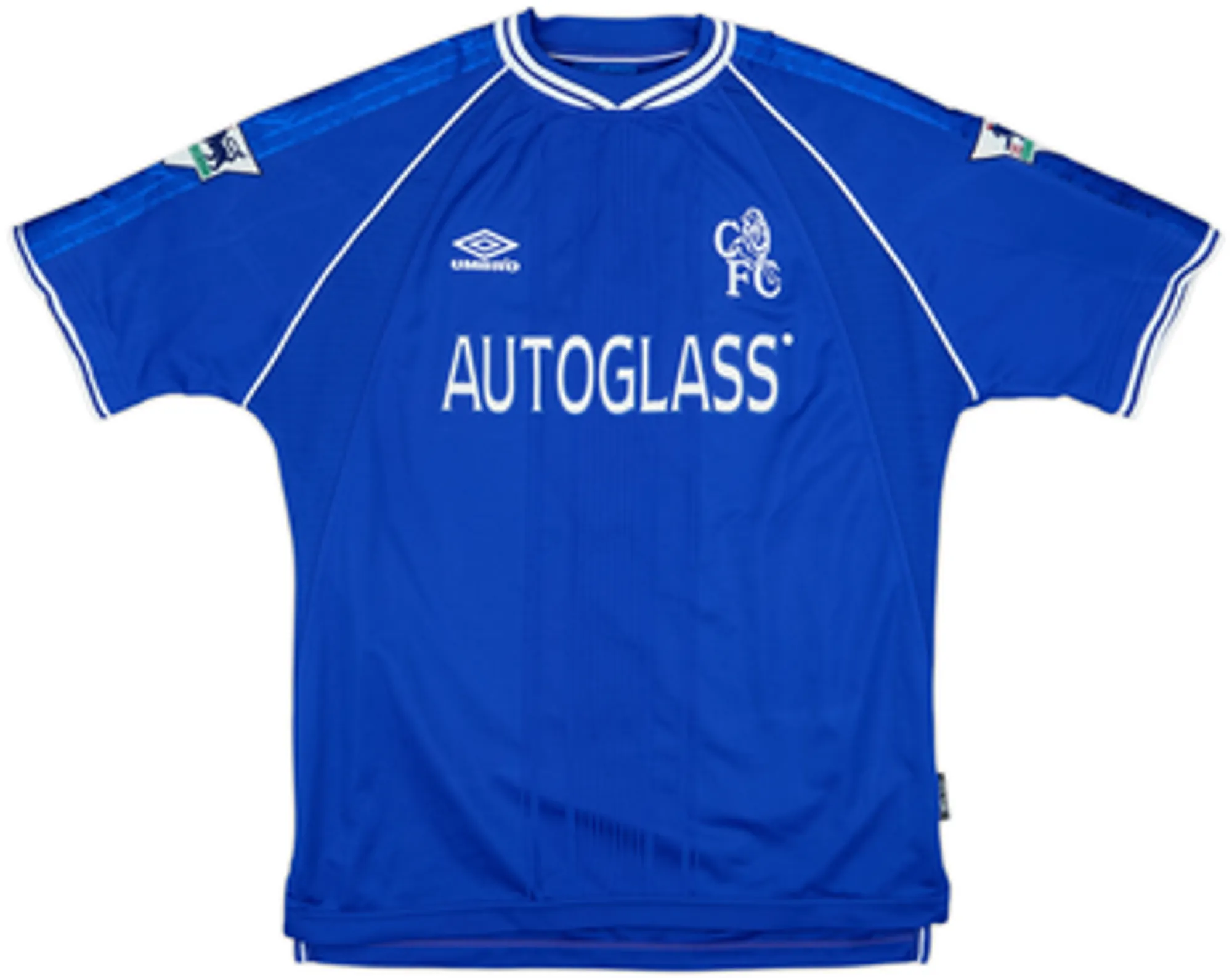 1999-01 Chelsea Home Shirt Sutton #9 - 8/10 - (L)