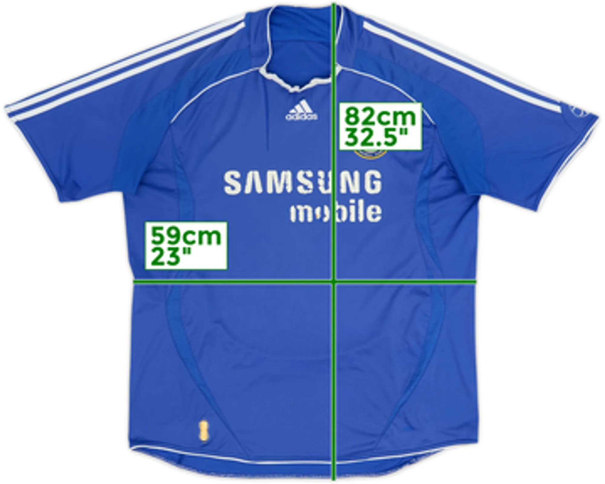 2006-08 Chelsea Home Shirt - 3/10 - (XXL)