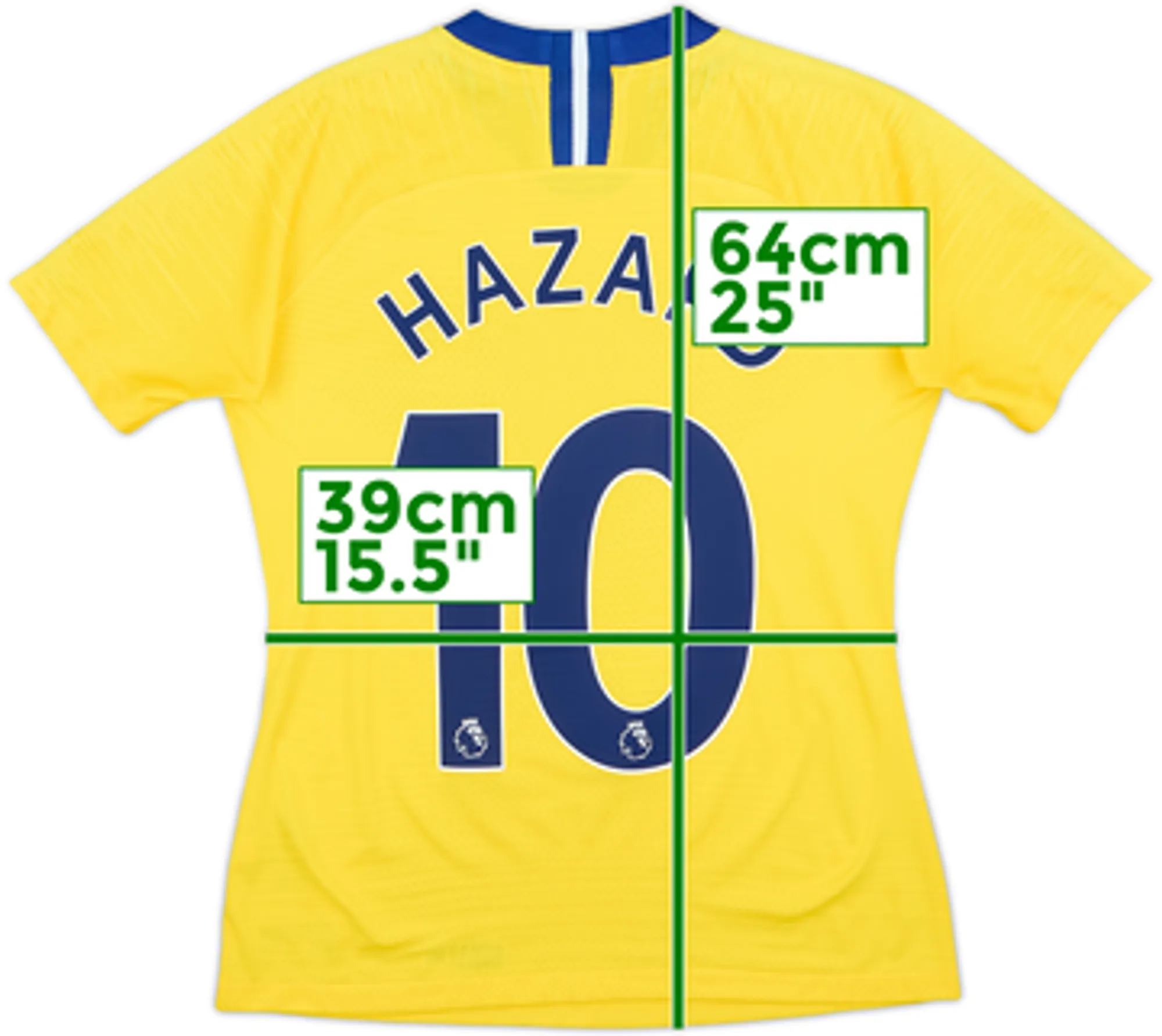 2018-19 Chelsea Player Issue Away Shirt Hazard #10 - 10/10 - (Women's S)