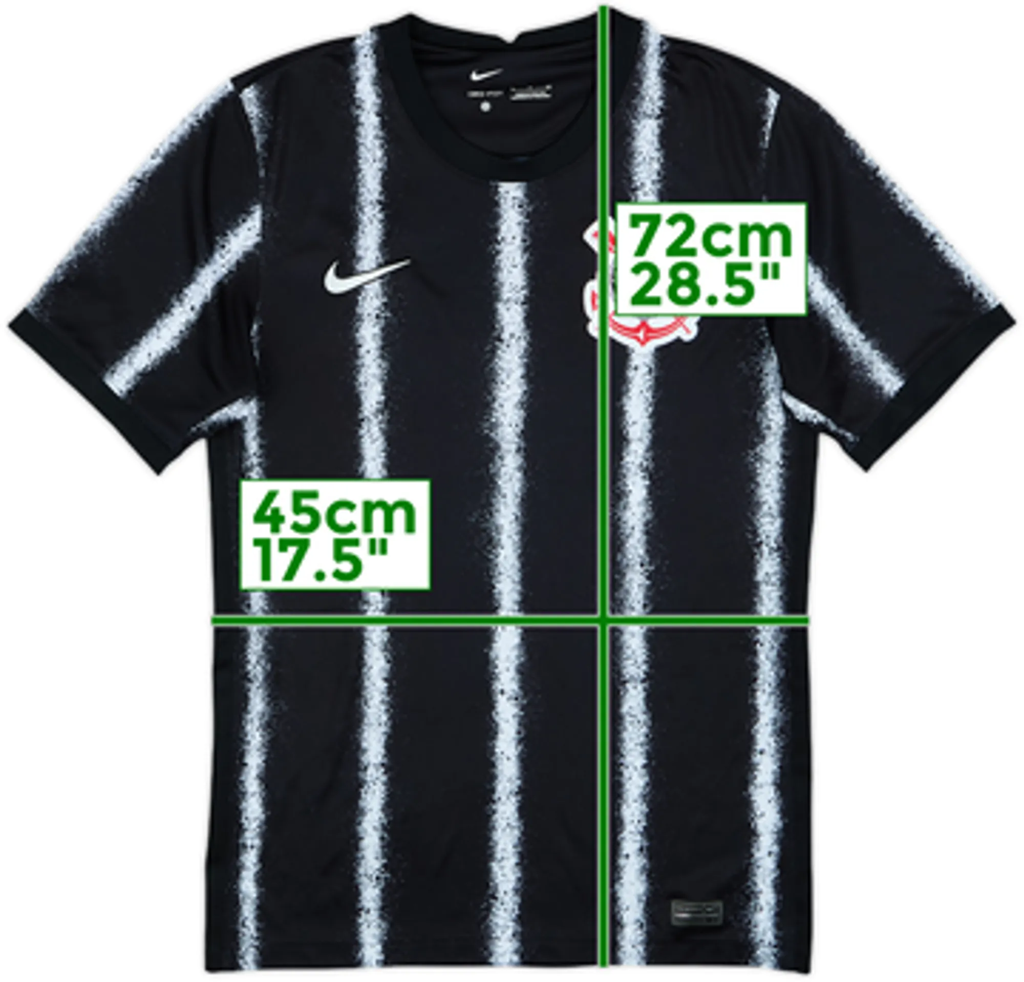 2021-22 Corinthians Away Shirt - 8/10 - (S)