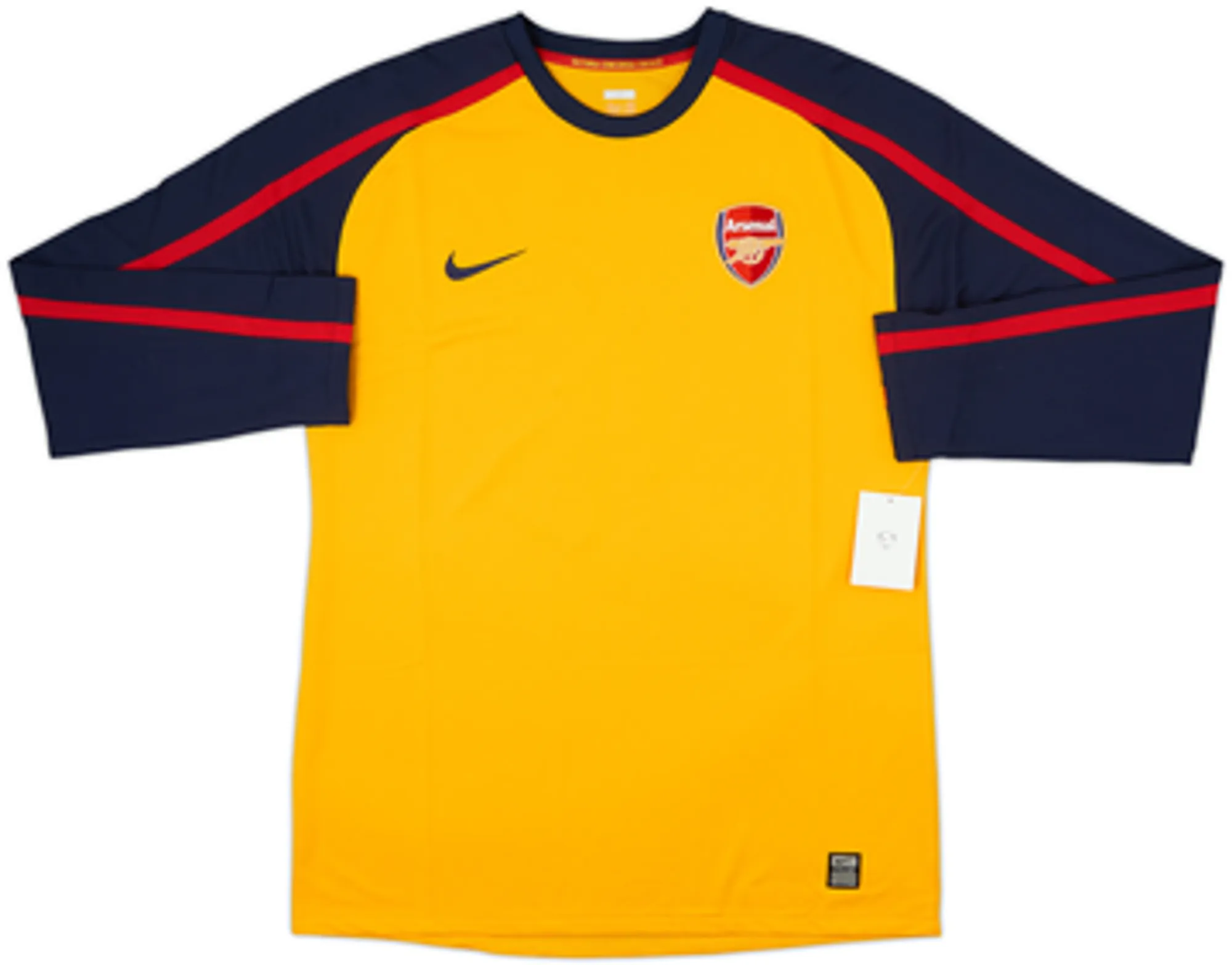 2008-09 Arsenal Player Issue Away L/S Shirt Fabregas #4 (XL)