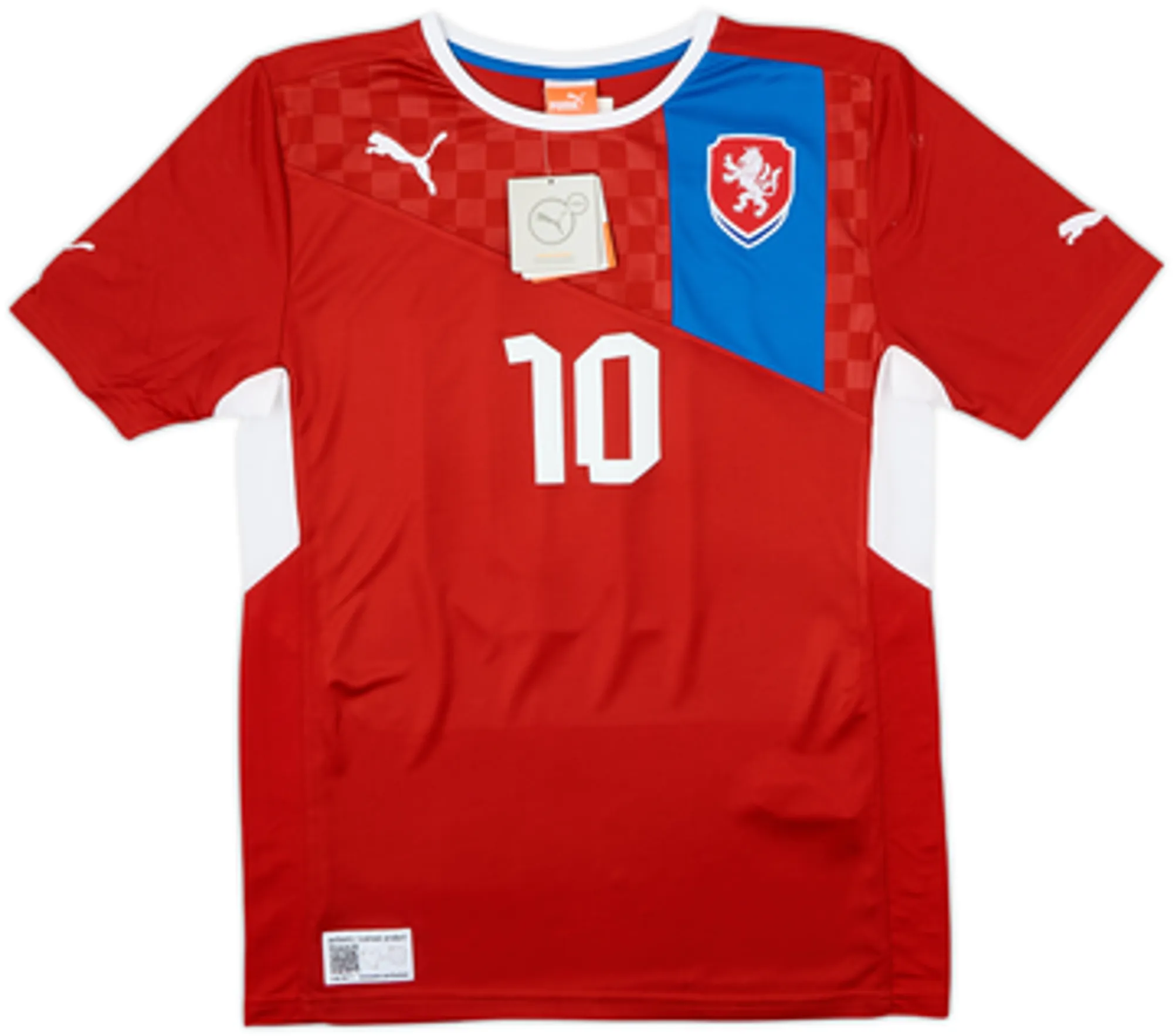 2012-13 Czech Republic Home Shirt Rosicky #10 (L)