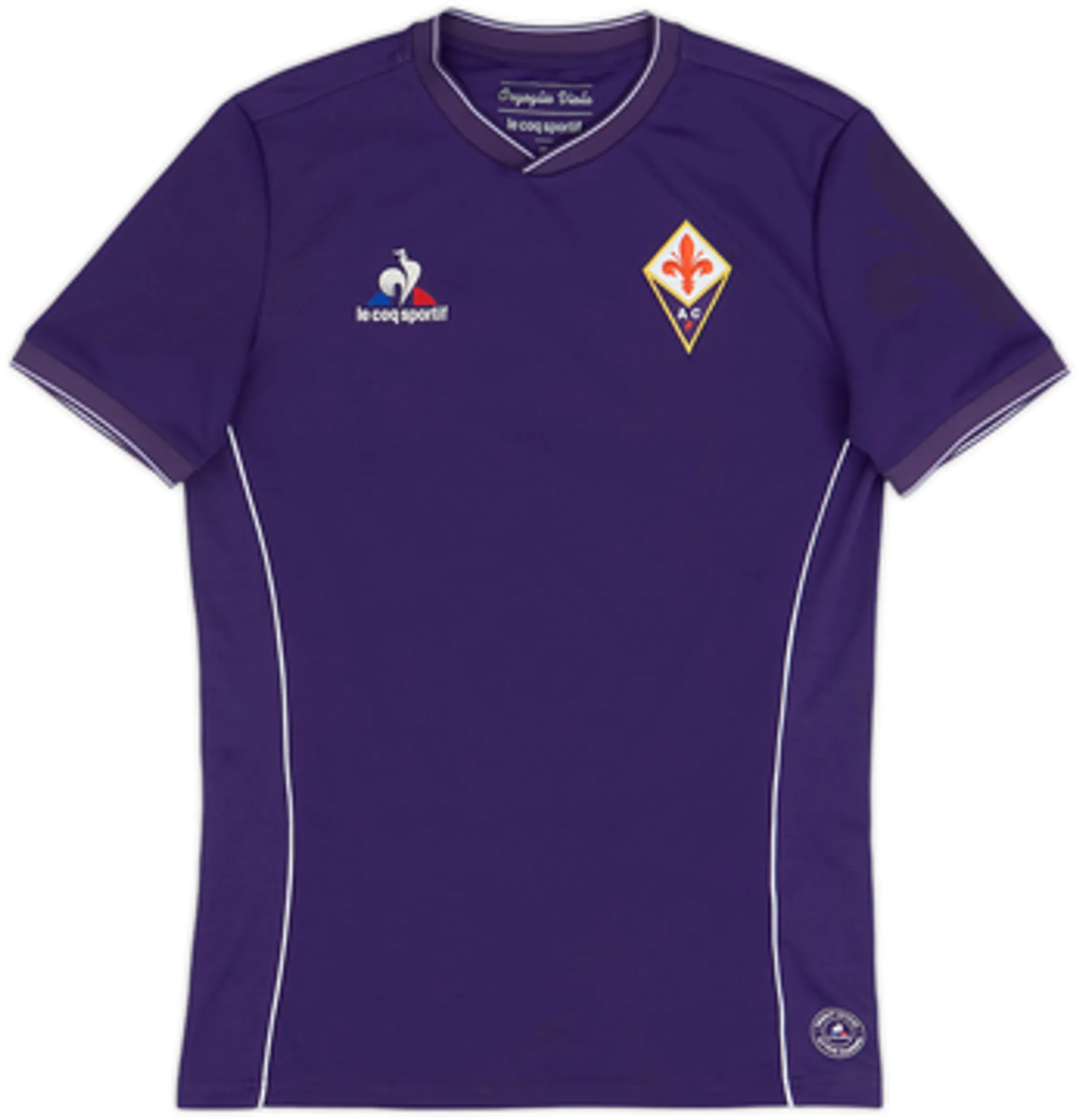 2015-16 Fiorentina Signed Home Shirt Bernardeschi #10 - 8/10 - (XS)