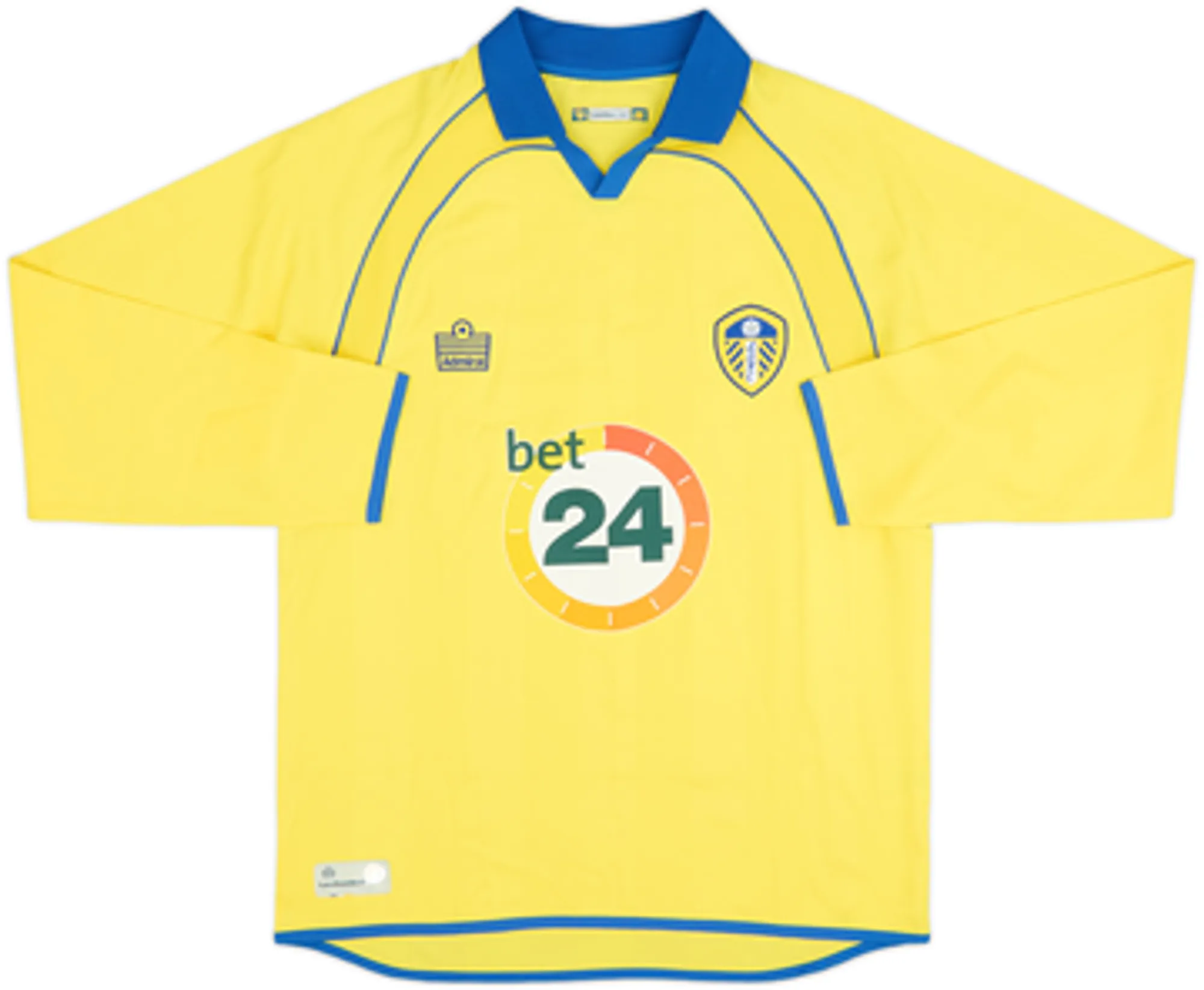 2006-07 Leeds United Away L/S Shirt Beckford #32 - 9/10 - (M)