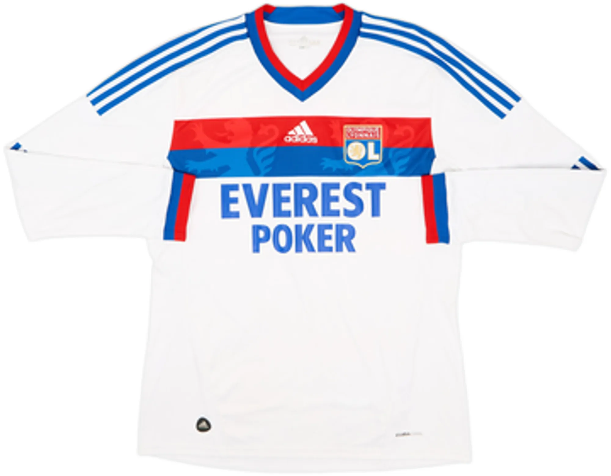 2011-12 Lyon Home L/S Shirt Lisandro #9 - 7/10 - (L)