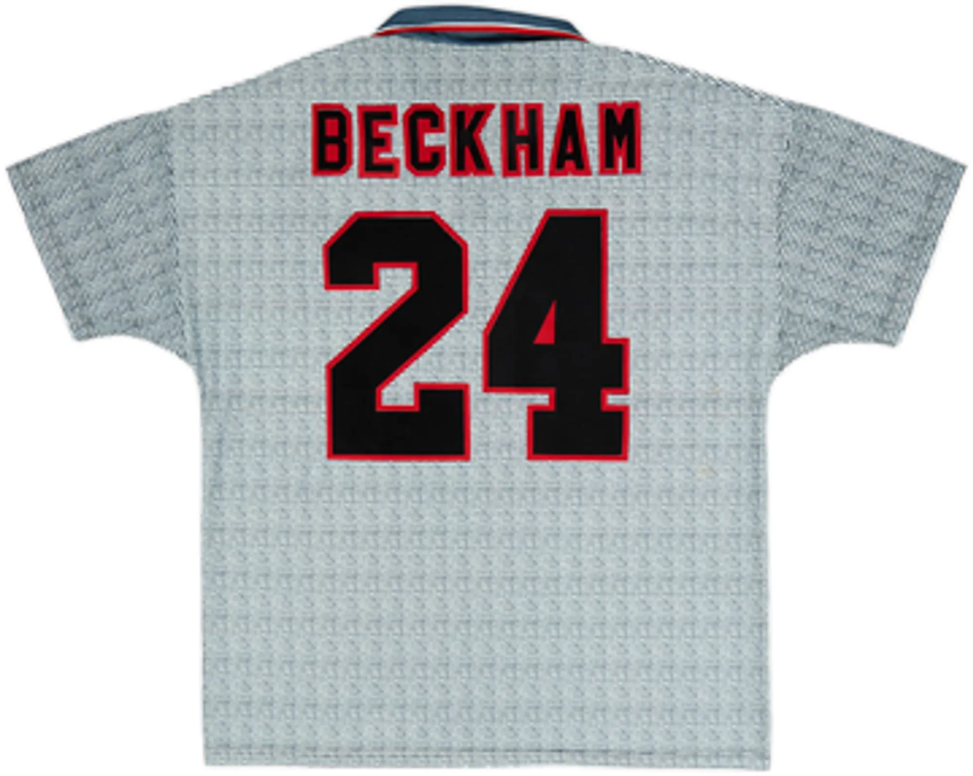 1995-96 Manchester United Away Shirt & Shorts Beckham #24 - 8/10 - (XXL)
