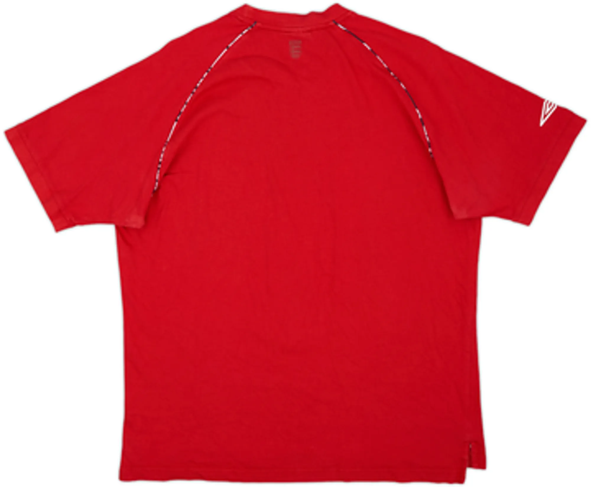 2007-2008 England Umbro Graphic Cotton Tee - 8/10 - (XXL)