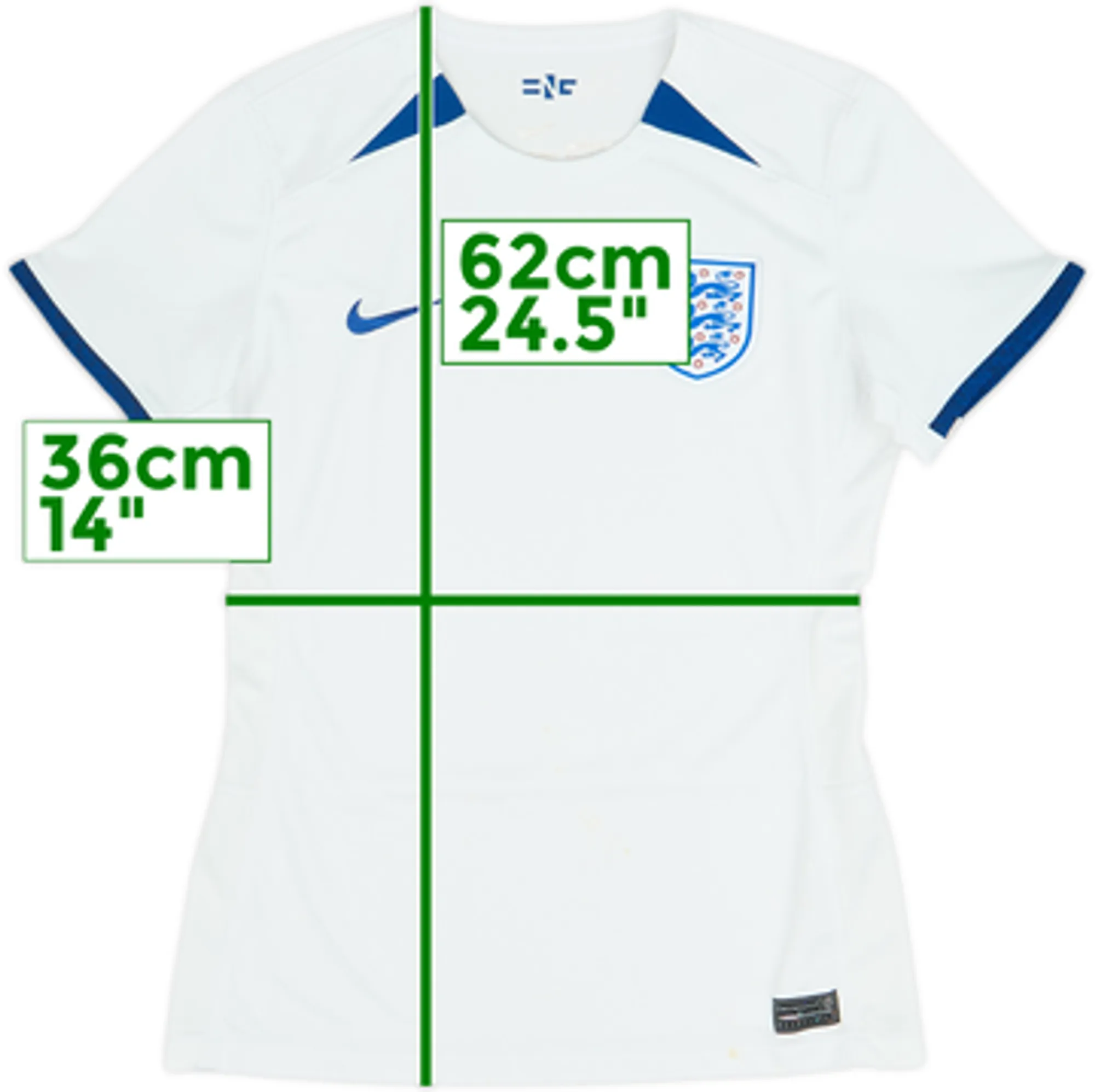2023-24 England Lionesses Home Shirt - 6/10 - (Women's S)