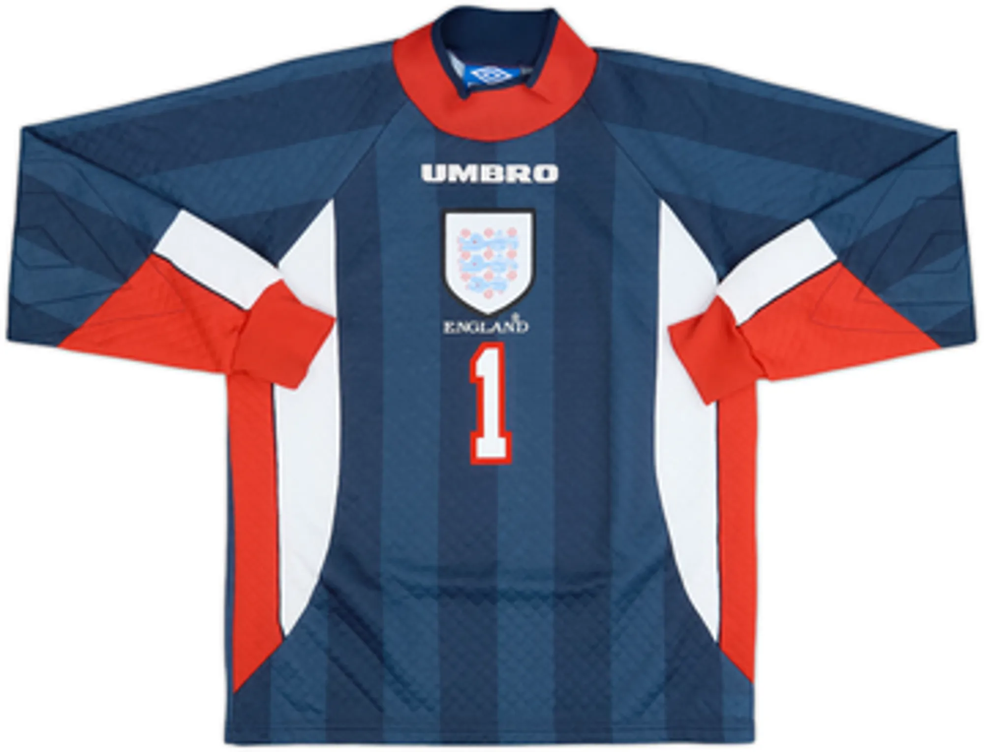 1997-98 England GK Shirt Seaman #1 - 9/10 - (Y)