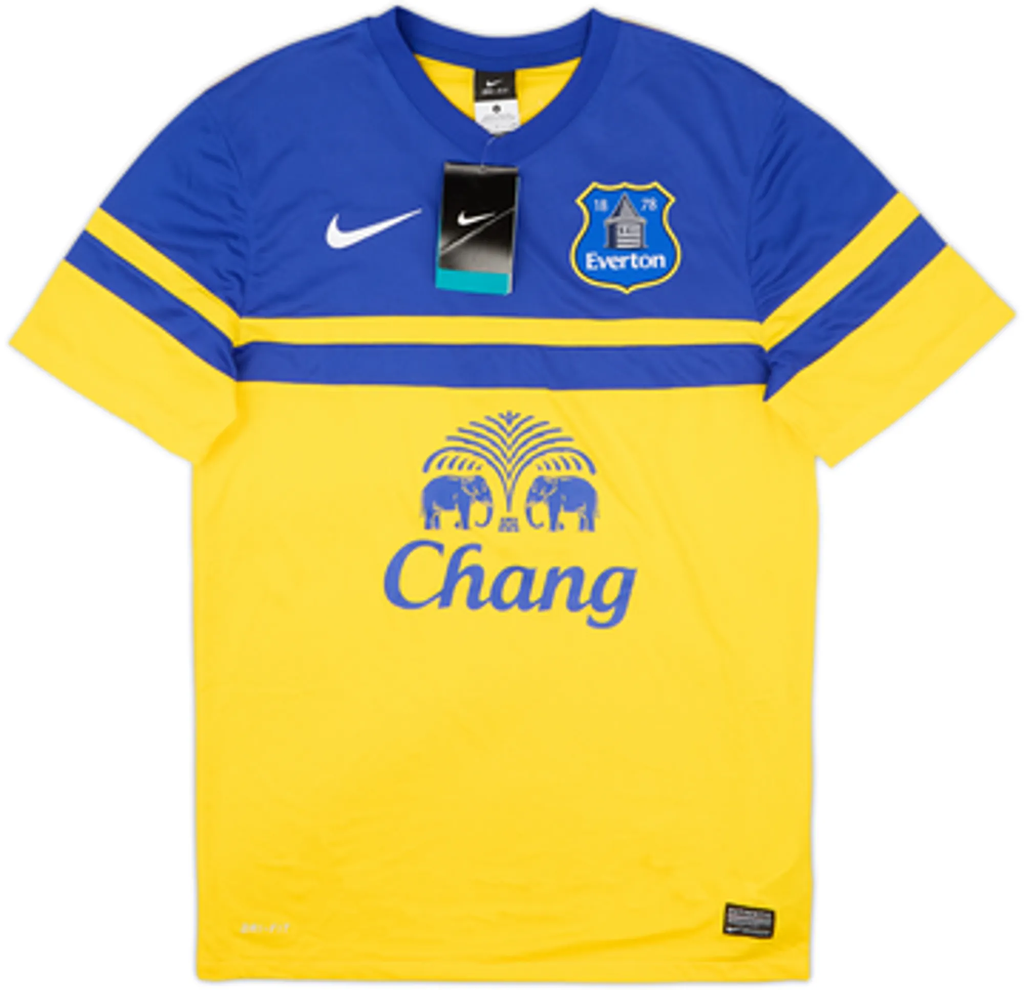 2013-14 Everton Away Shirt Jelavic #7 (S)