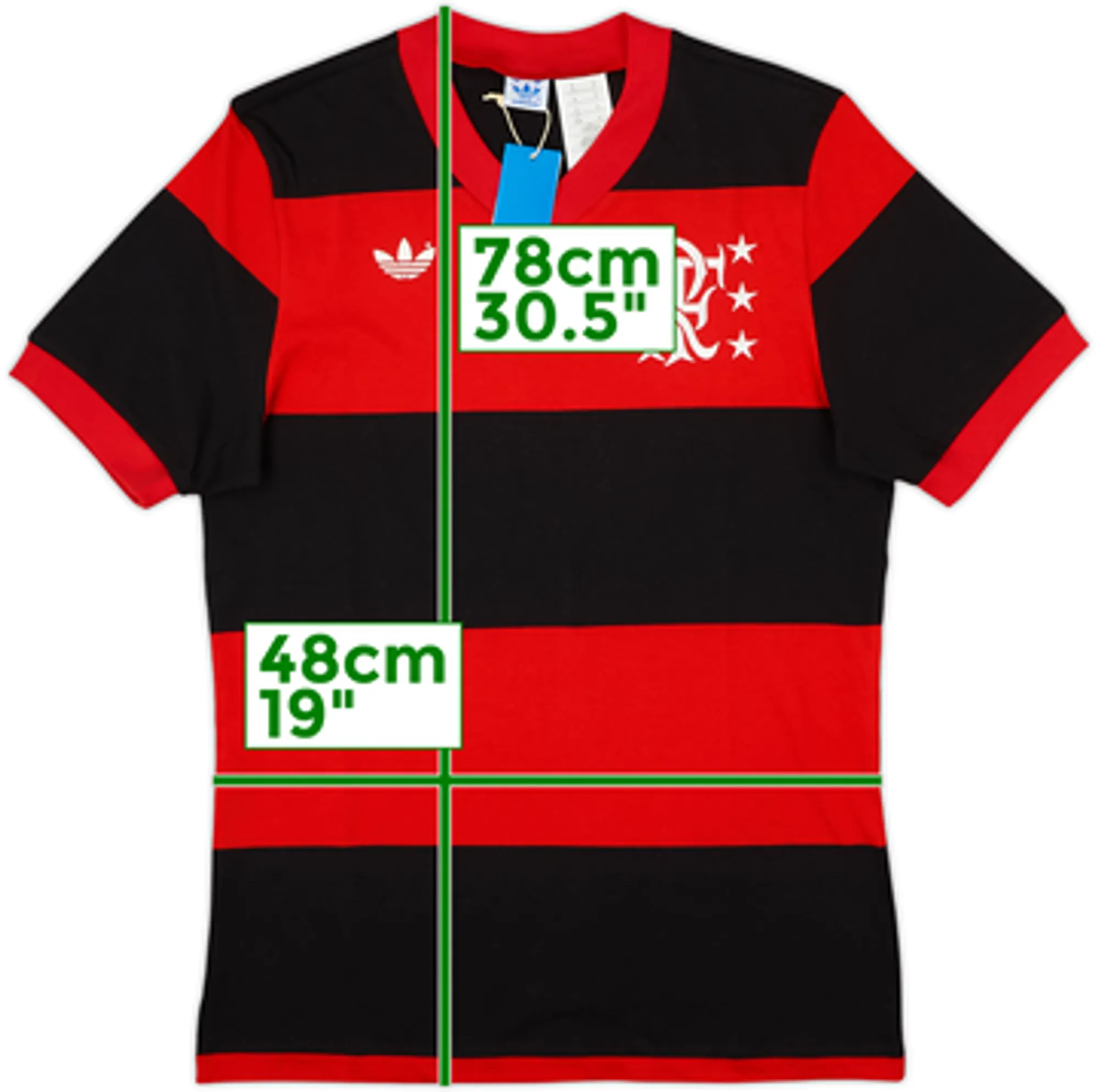 1981 Flamengo adidas Originals Reissue Home Shirt (M)