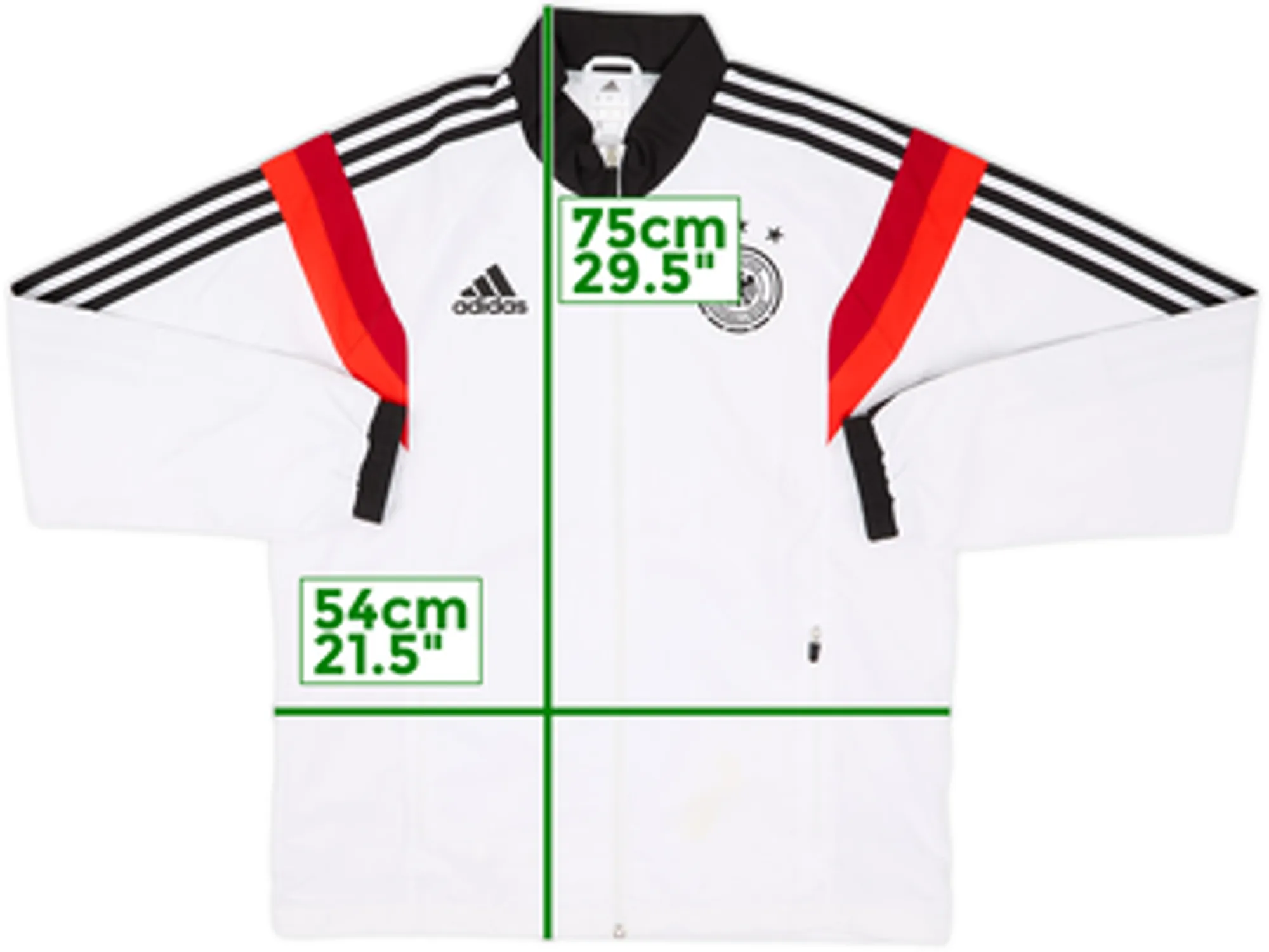 2014-16 Germany adidas Track Jacket - 5/10 - (M)