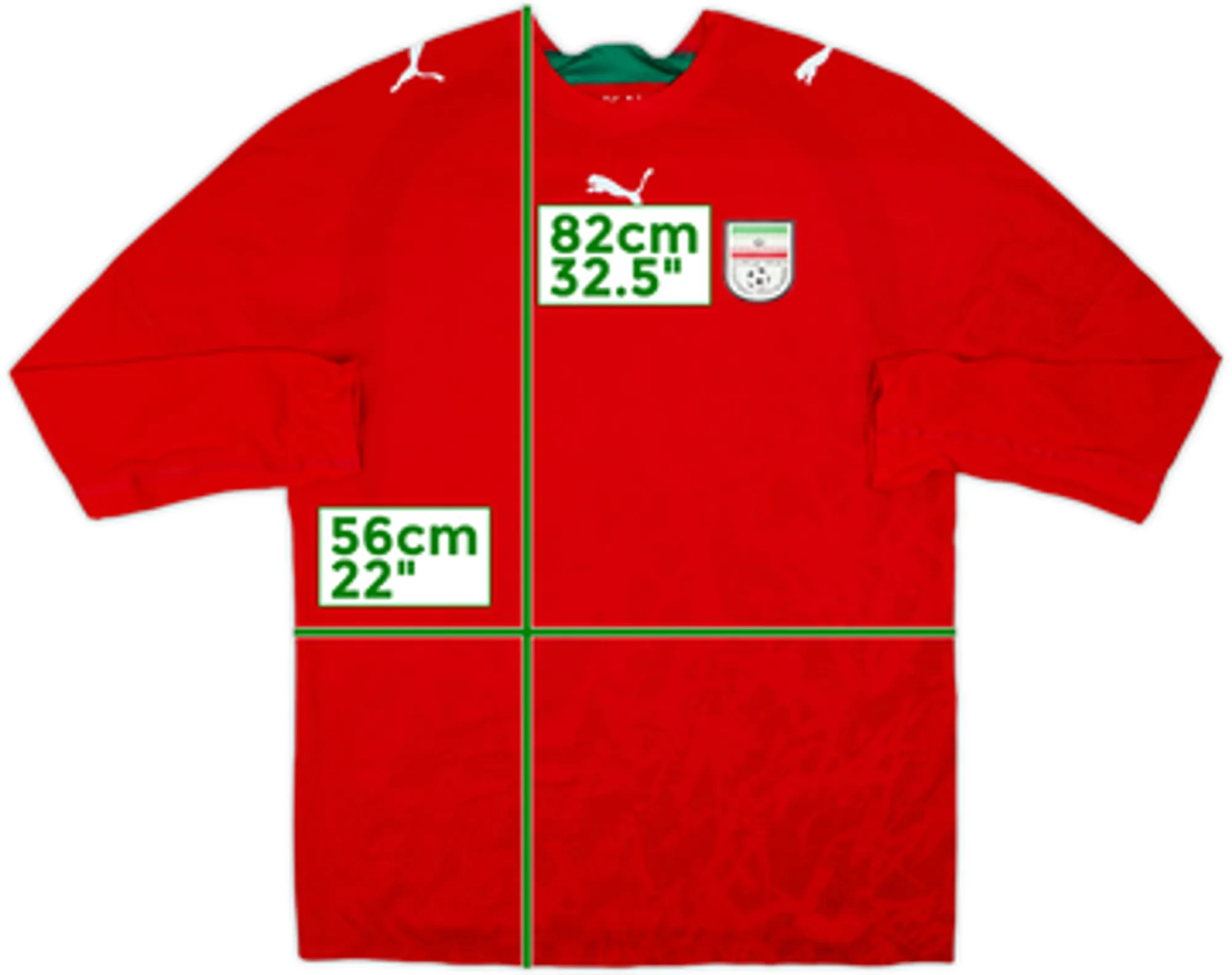 2006 Iran Player Issue Away L/S Shirt - 10/10 - (XL)