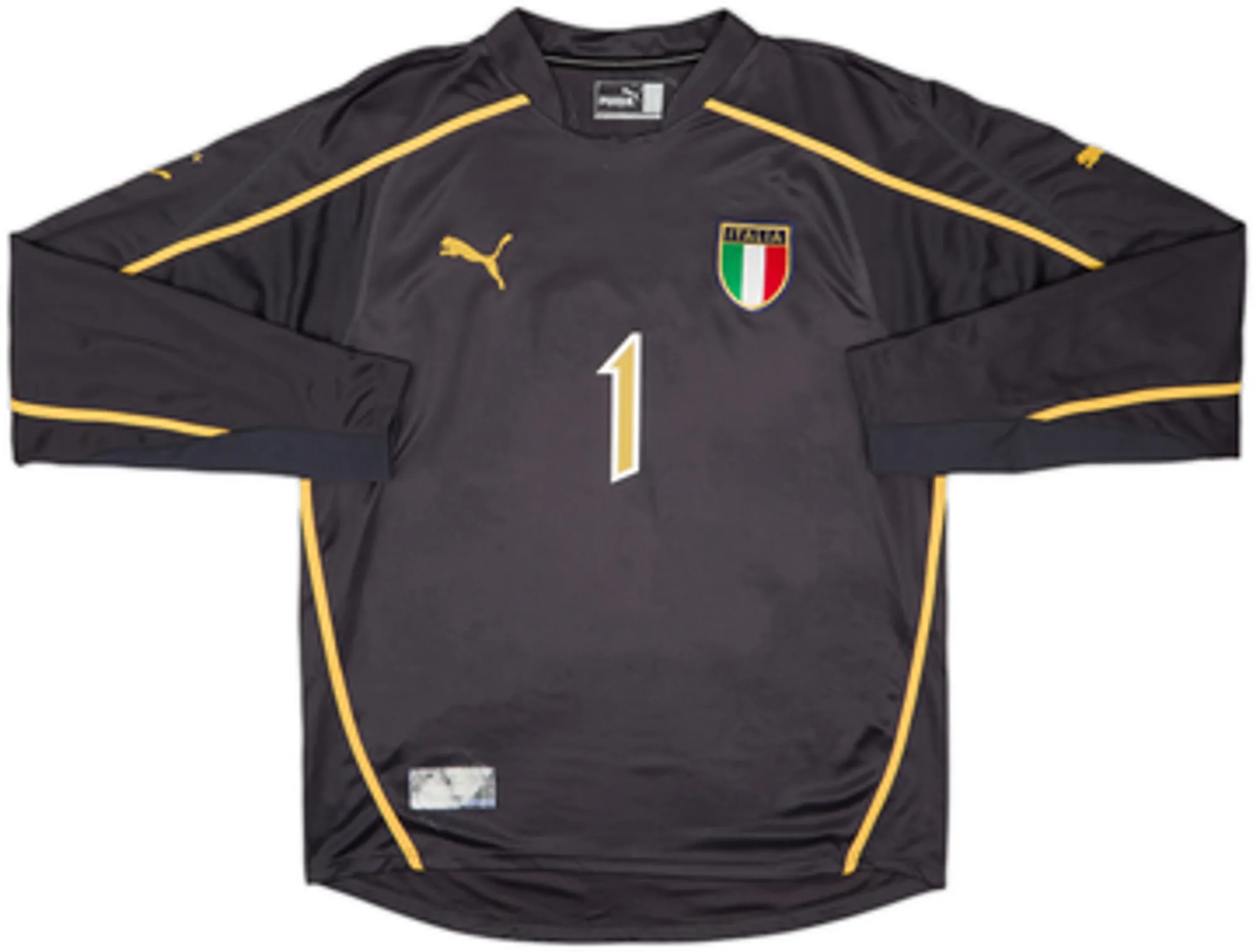 2003-04 Italy GK Shirt Buffon #1 - 7/10 - (L)