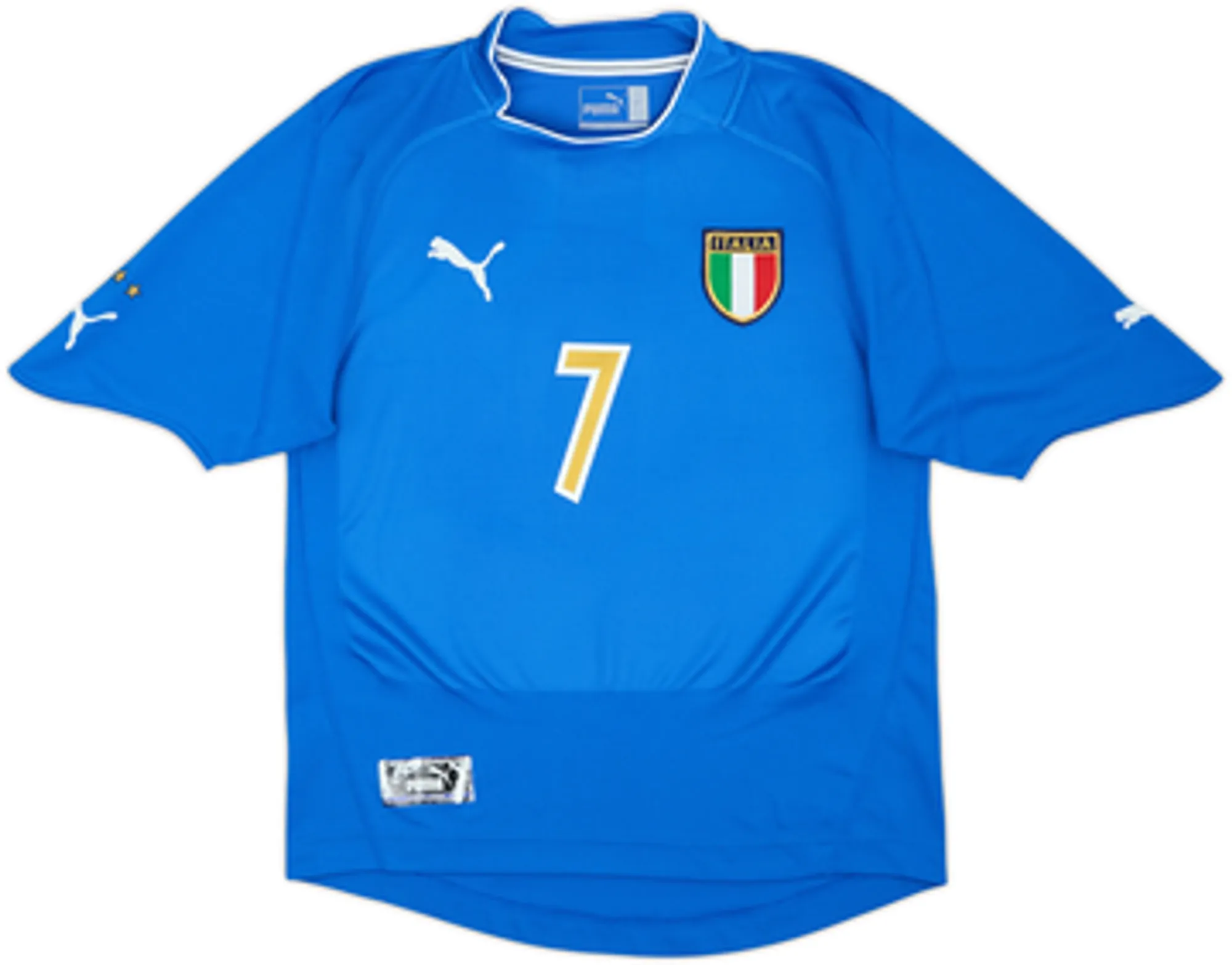 2003-04 Italy Home Shirt Del Piero #7 - 8/10 - (XL.Boys)
