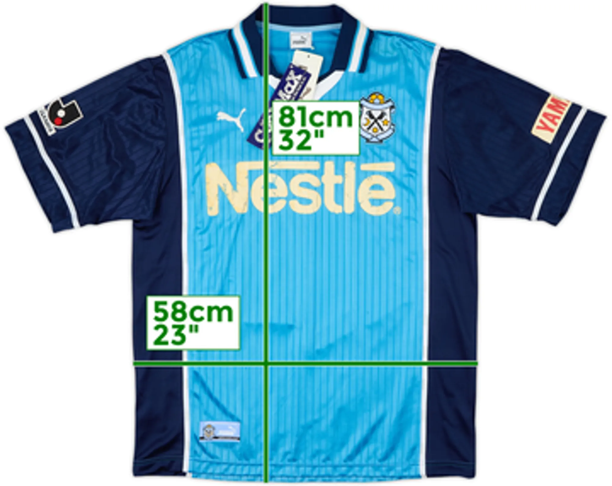 2000-01 Jubilo Iwata Home Shirt (XL)